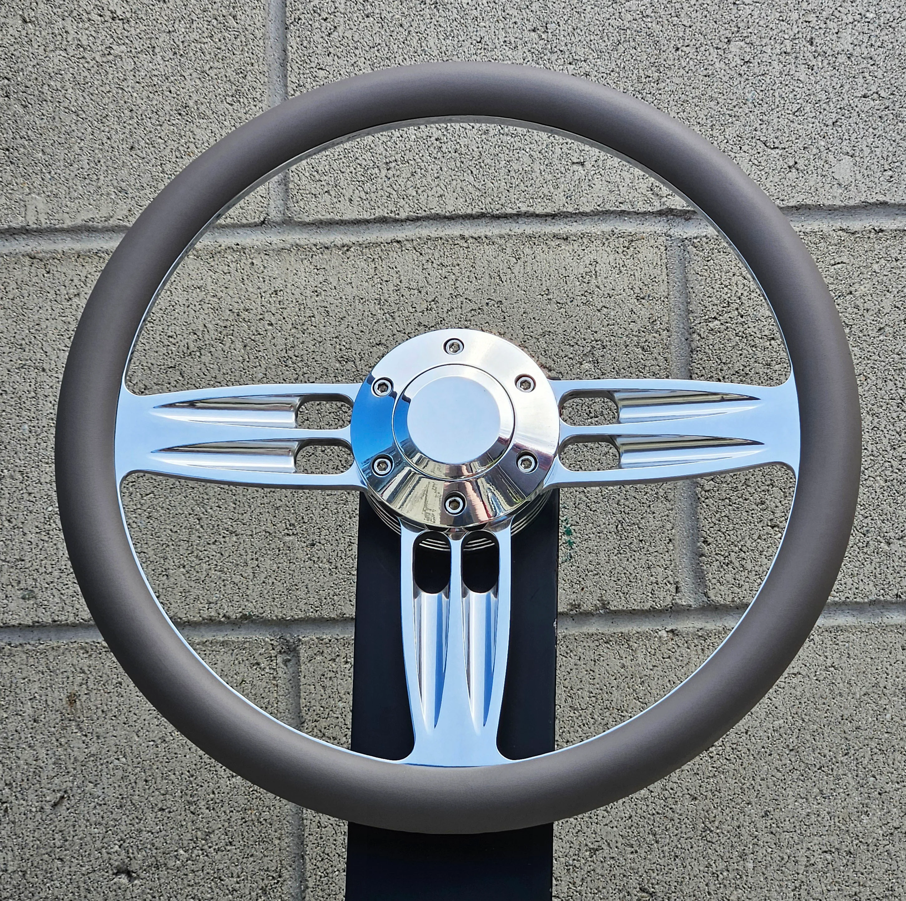 14" Polished Double Barrel Half Wrap - Thumbnail 26