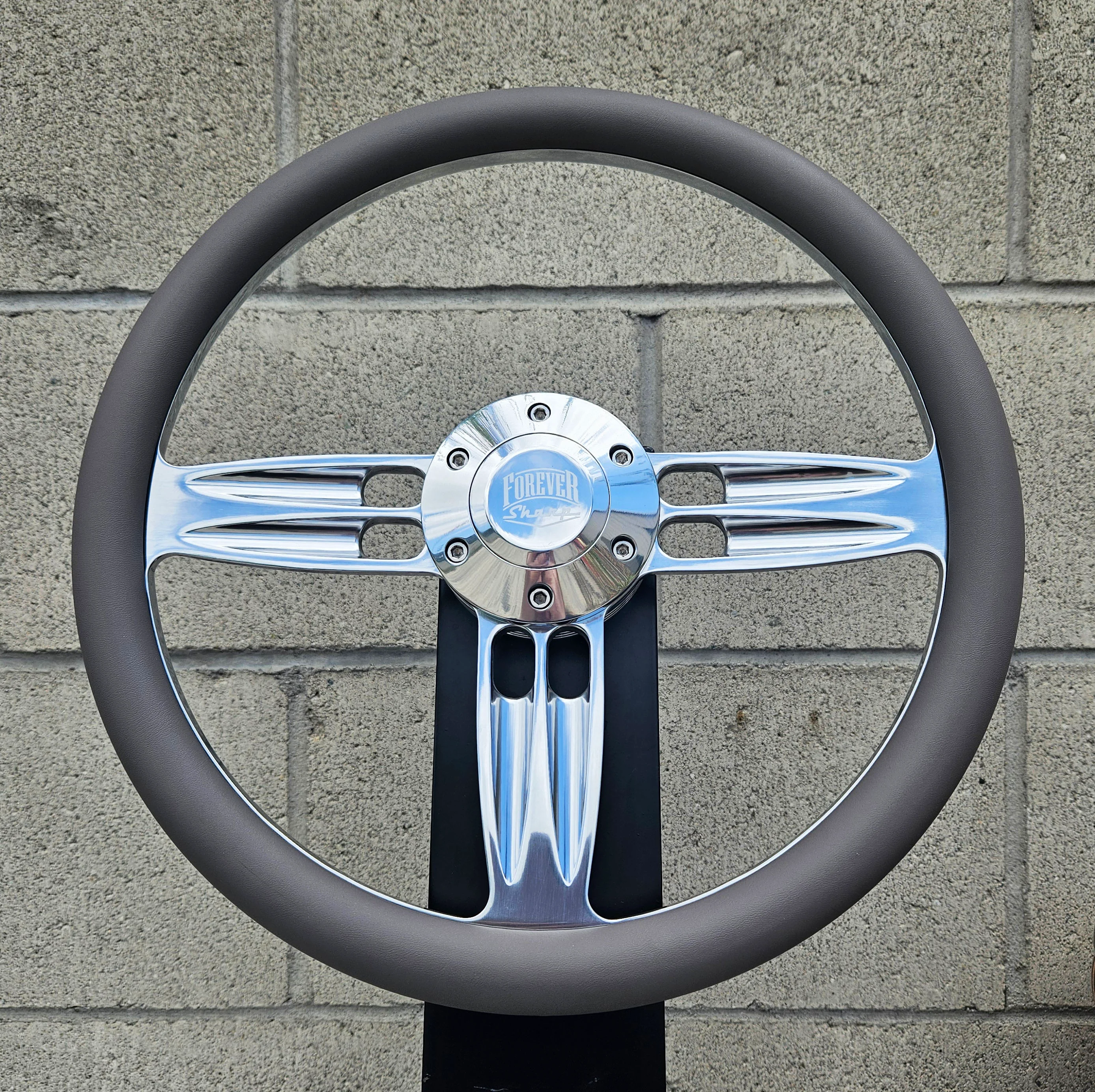 14" Polished Double Barrel Half Wrap - Thumbnail 31