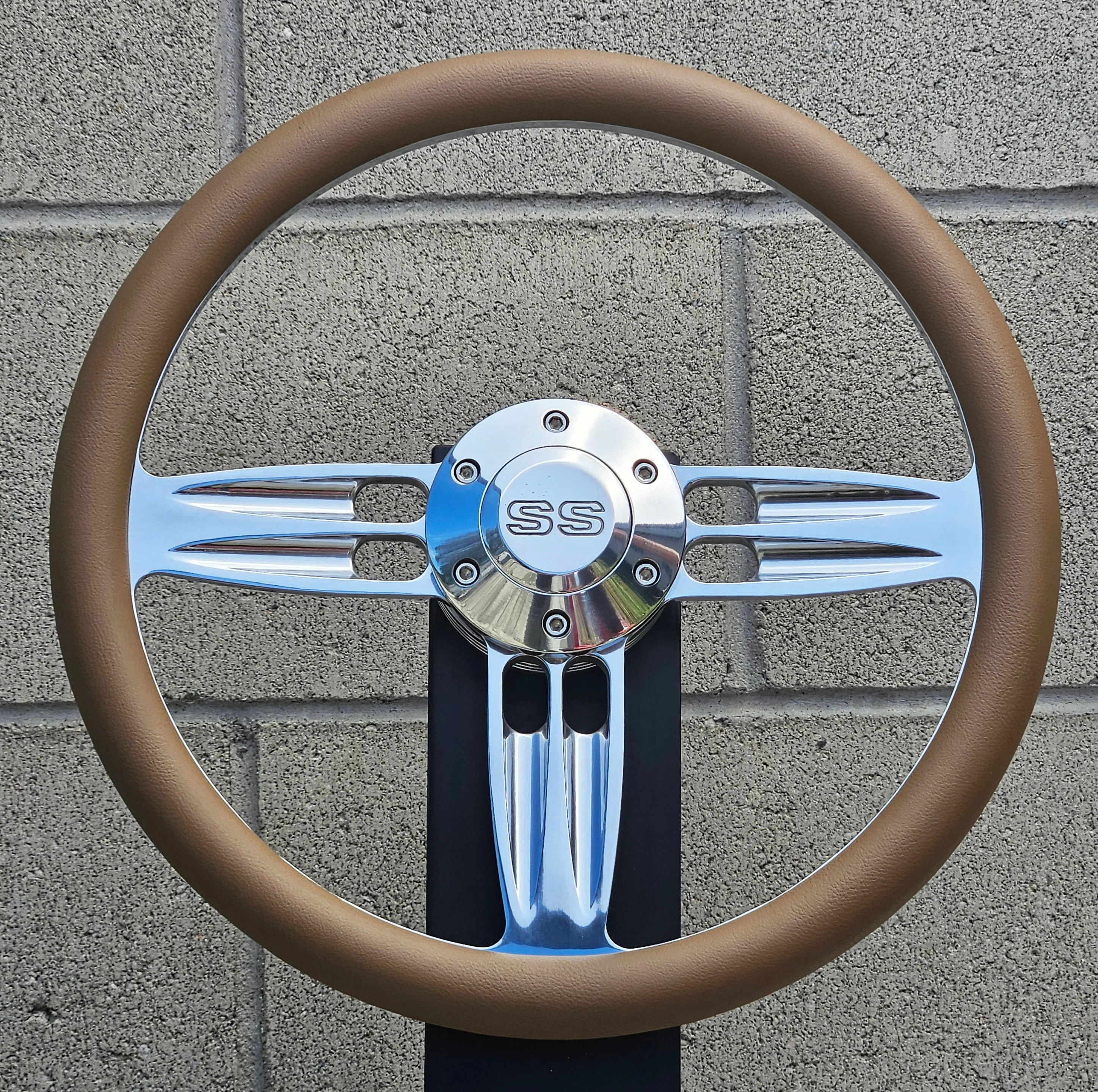 14" Polished Double Barrel Half Wrap - Thumbnail 54