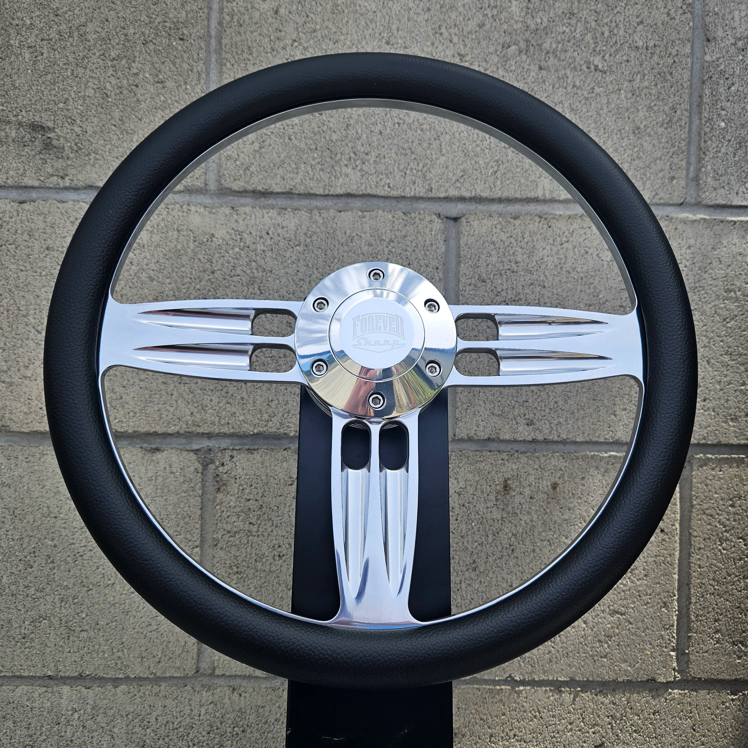 14" Polished Double Barrel Half Wrap - Thumbnail 7