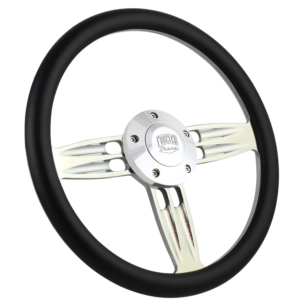 14" Polished Double Barrel Half Wrap - Thumbnail 72