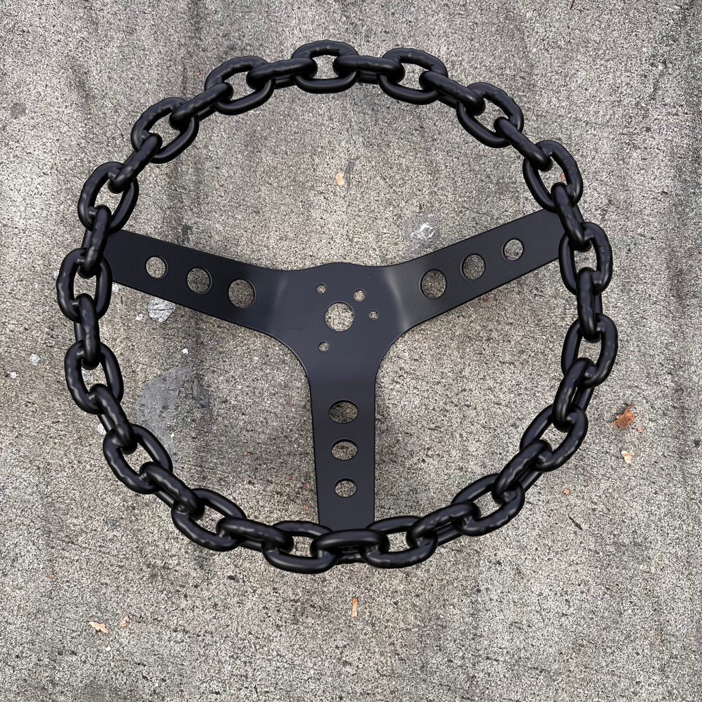 FACTORY SECOND: 11" BLACK 3 SPOKE CHAIN - Thumbnail 2