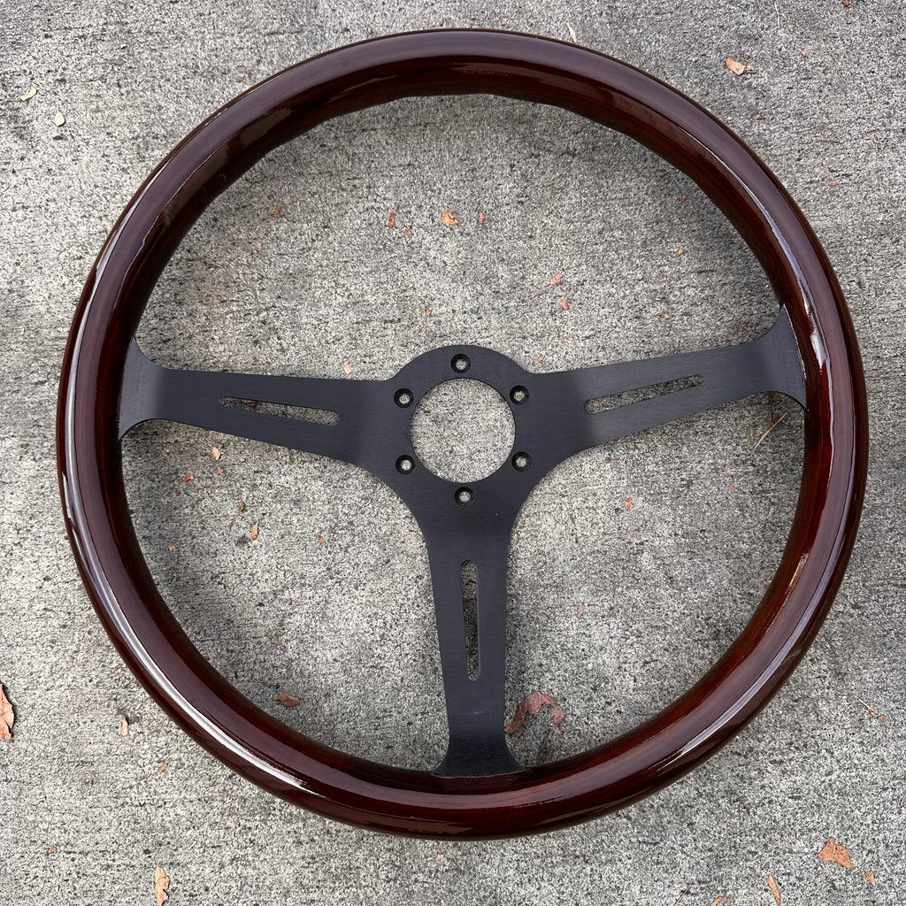 FACTORY SECOND: 14" BLACK EMPIRE DARK WOOD - Thumbnail 2