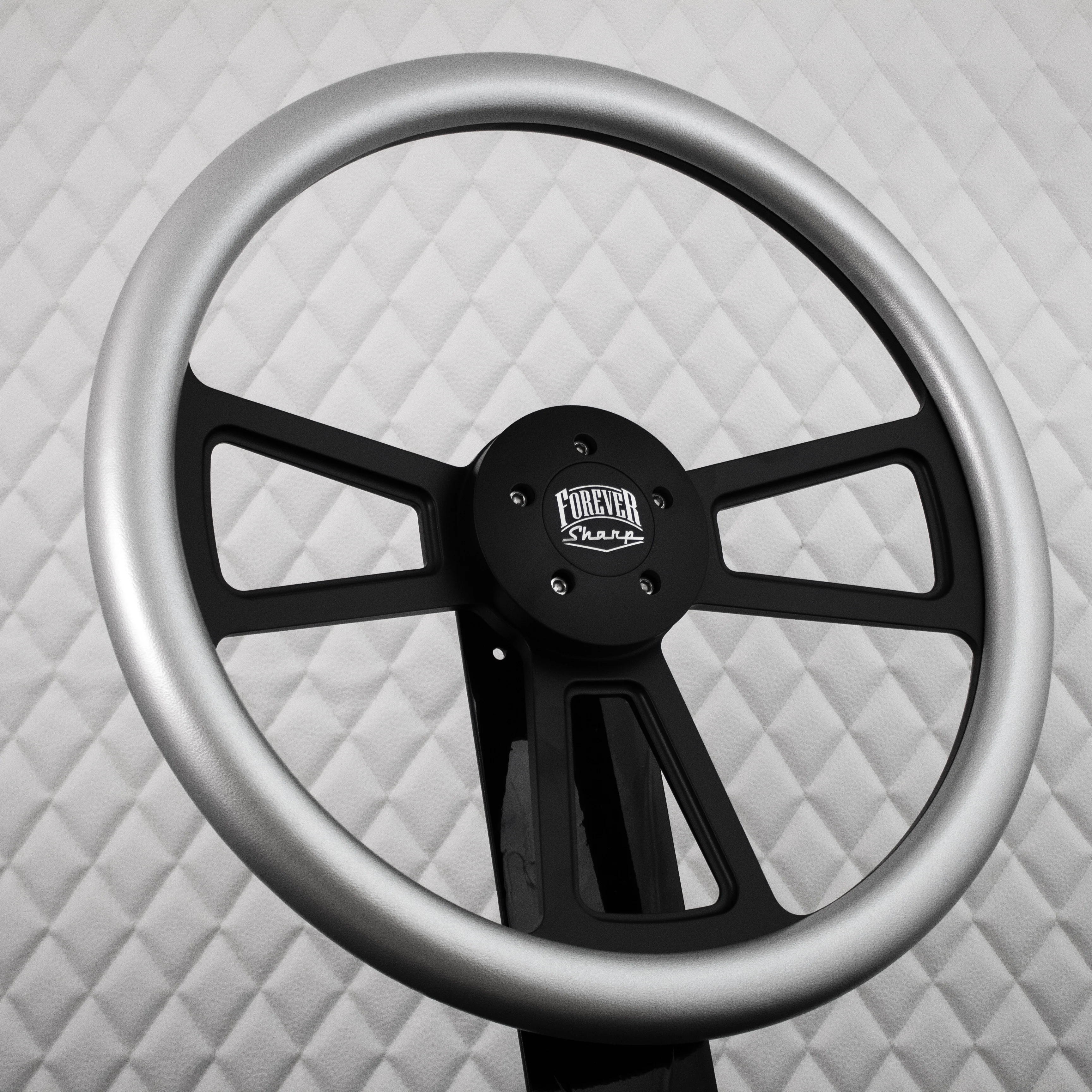 18" Black Muscle Half Wrap- Vinyl - Thumbnail 4