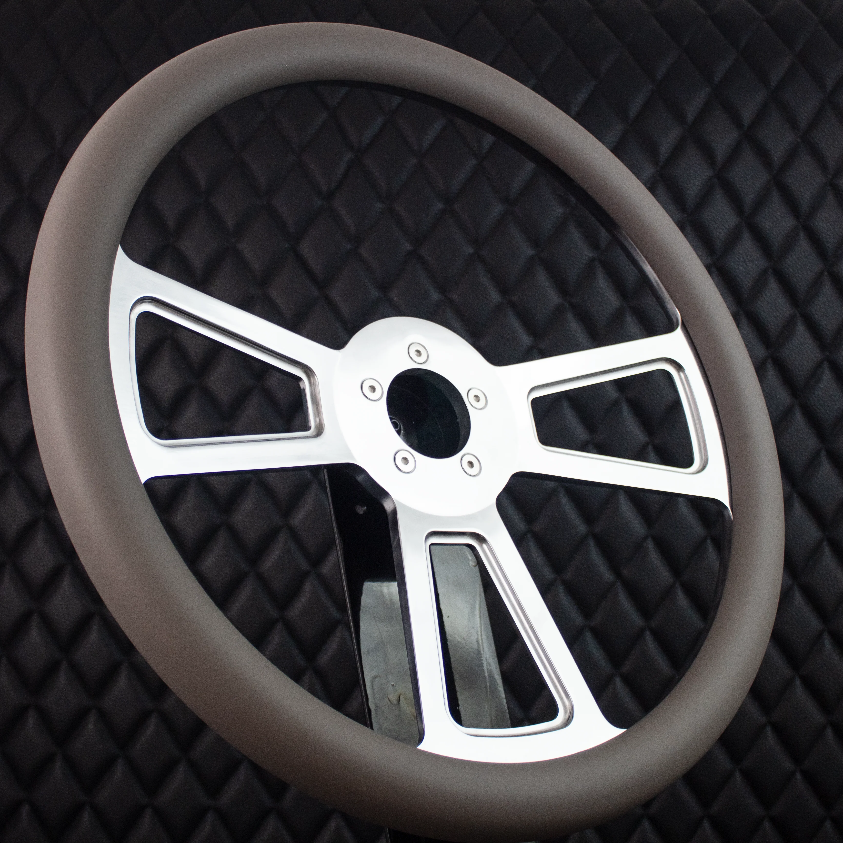 18" Polished Half Wrap Muscle Wheel- Vinyl - Thumbnail 13