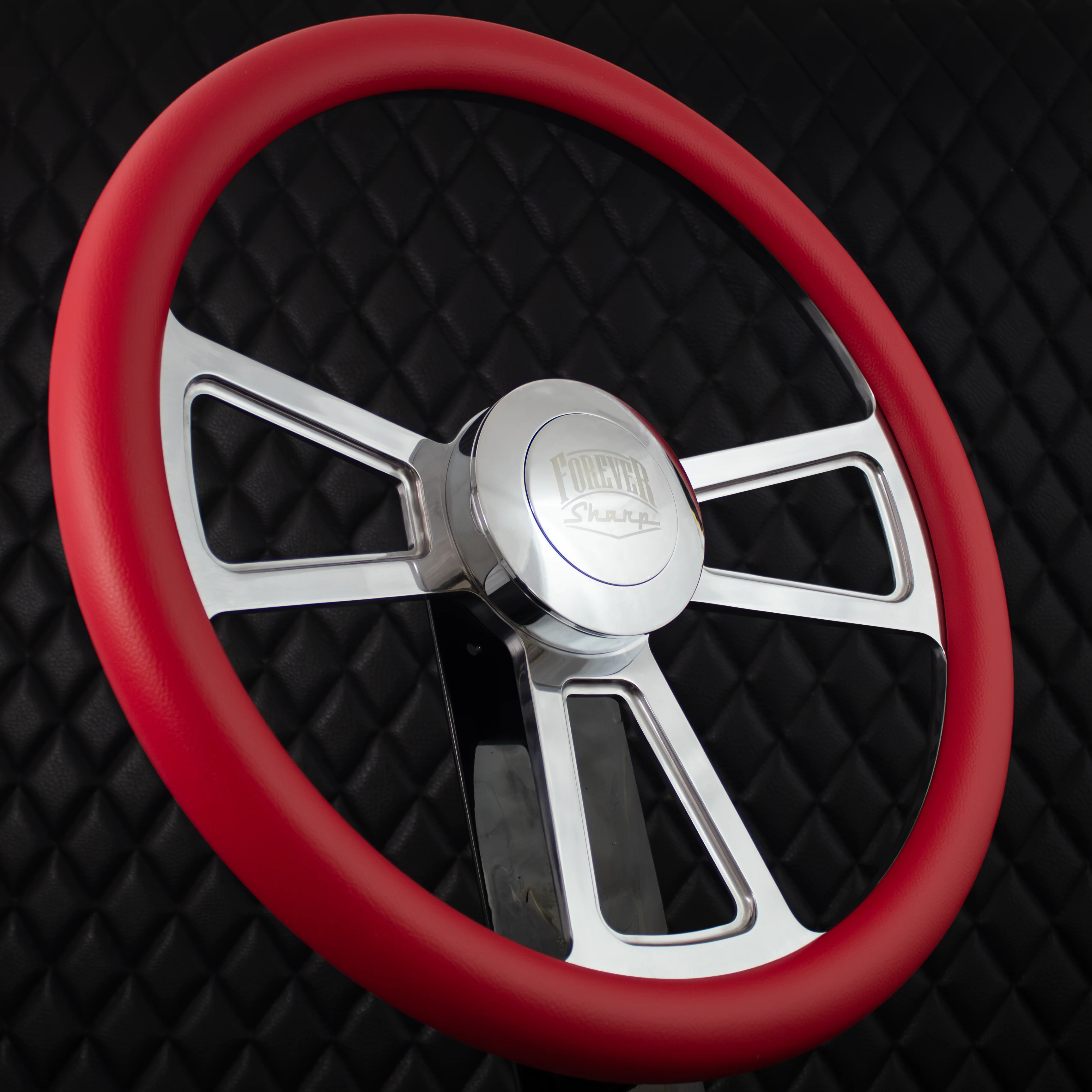 18" Polished Half Wrap Muscle Wheel- Vinyl - Thumbnail 15