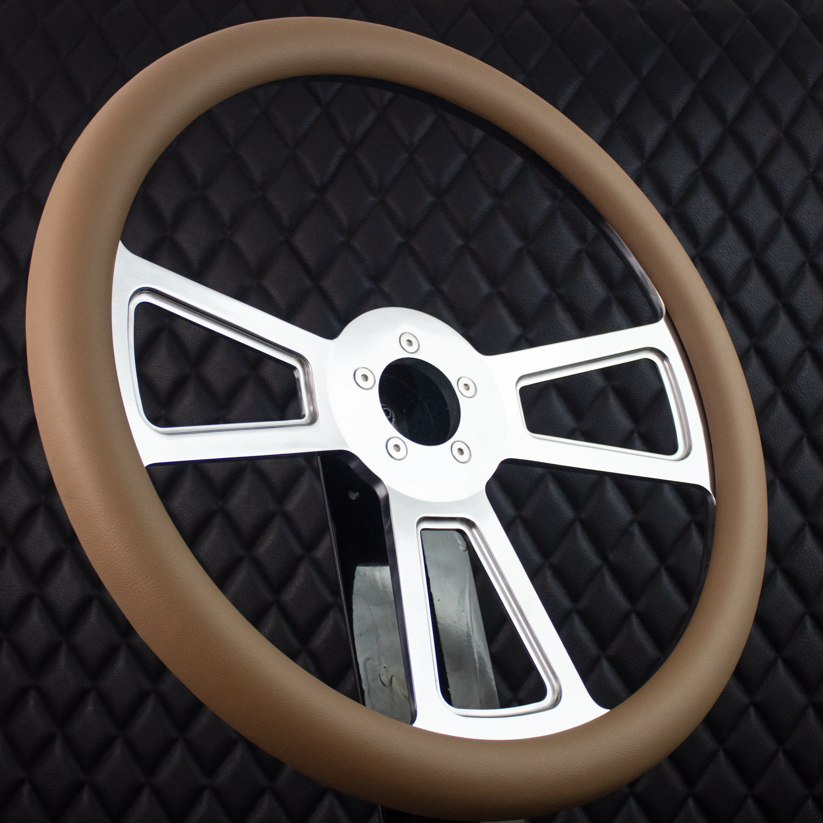 18" Polished Half Wrap Muscle Wheel- Vinyl - Thumbnail 25