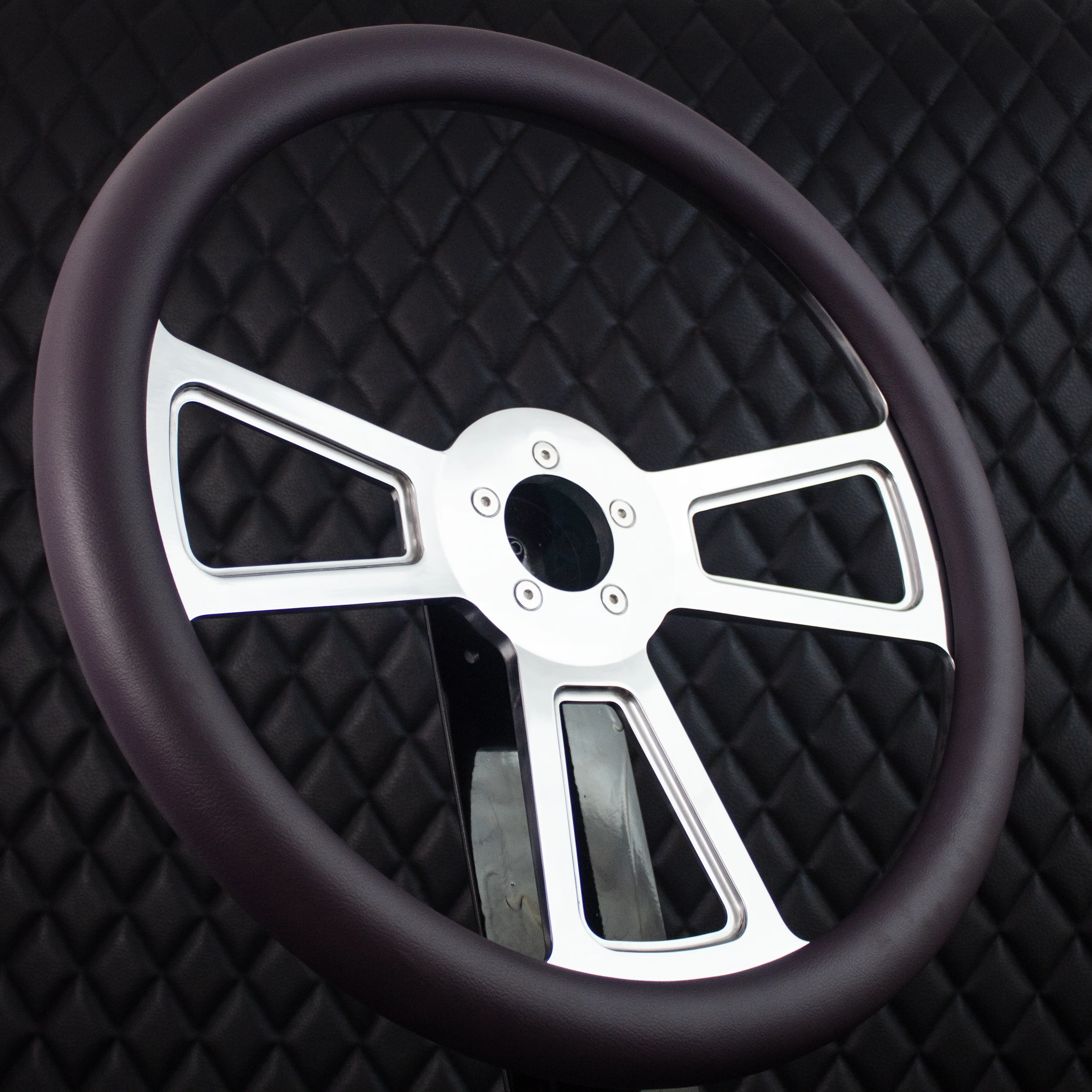 18" Polished Half Wrap Muscle Wheel- Vinyl - Thumbnail 45