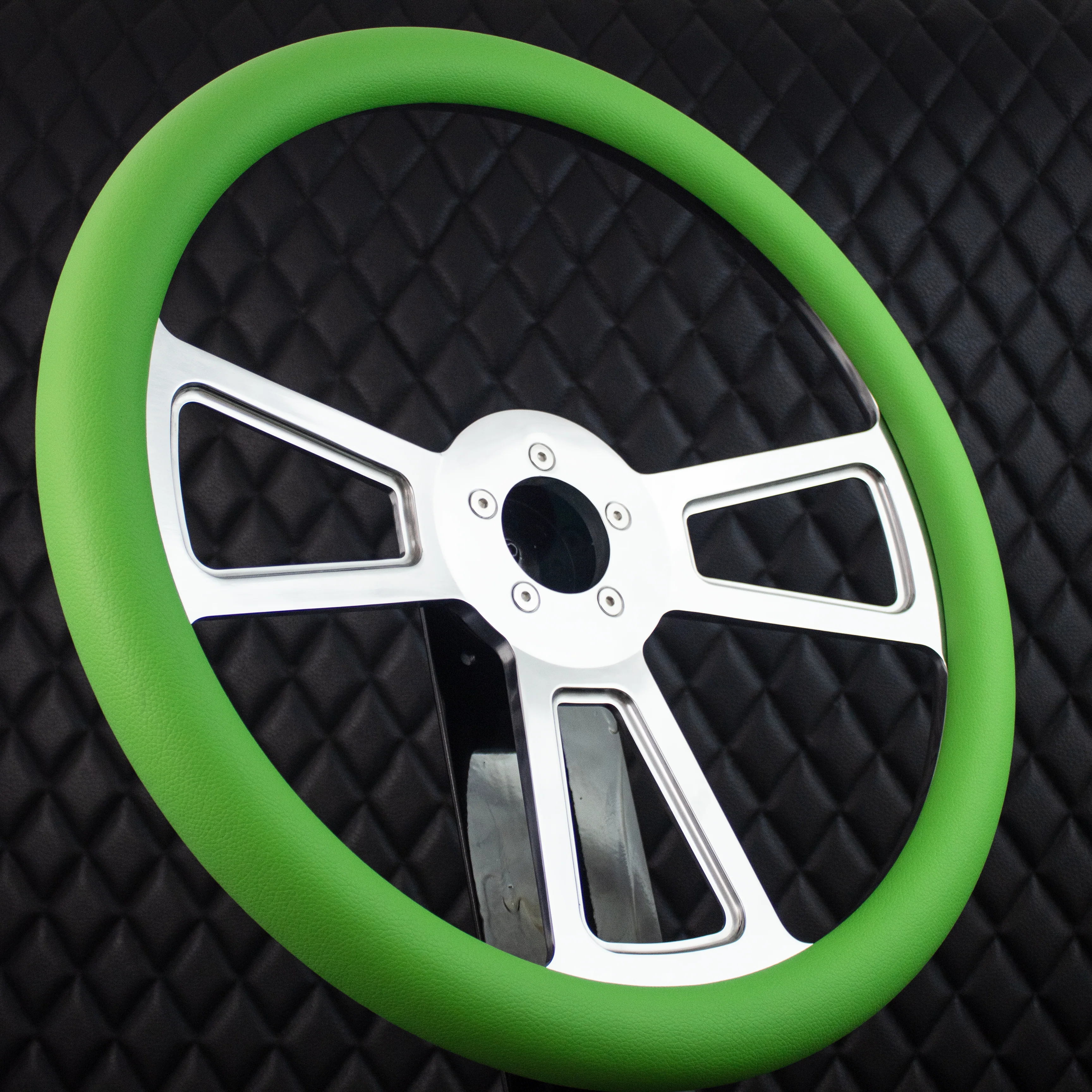 18" Polished Half Wrap Muscle Wheel- Vinyl - Thumbnail 49