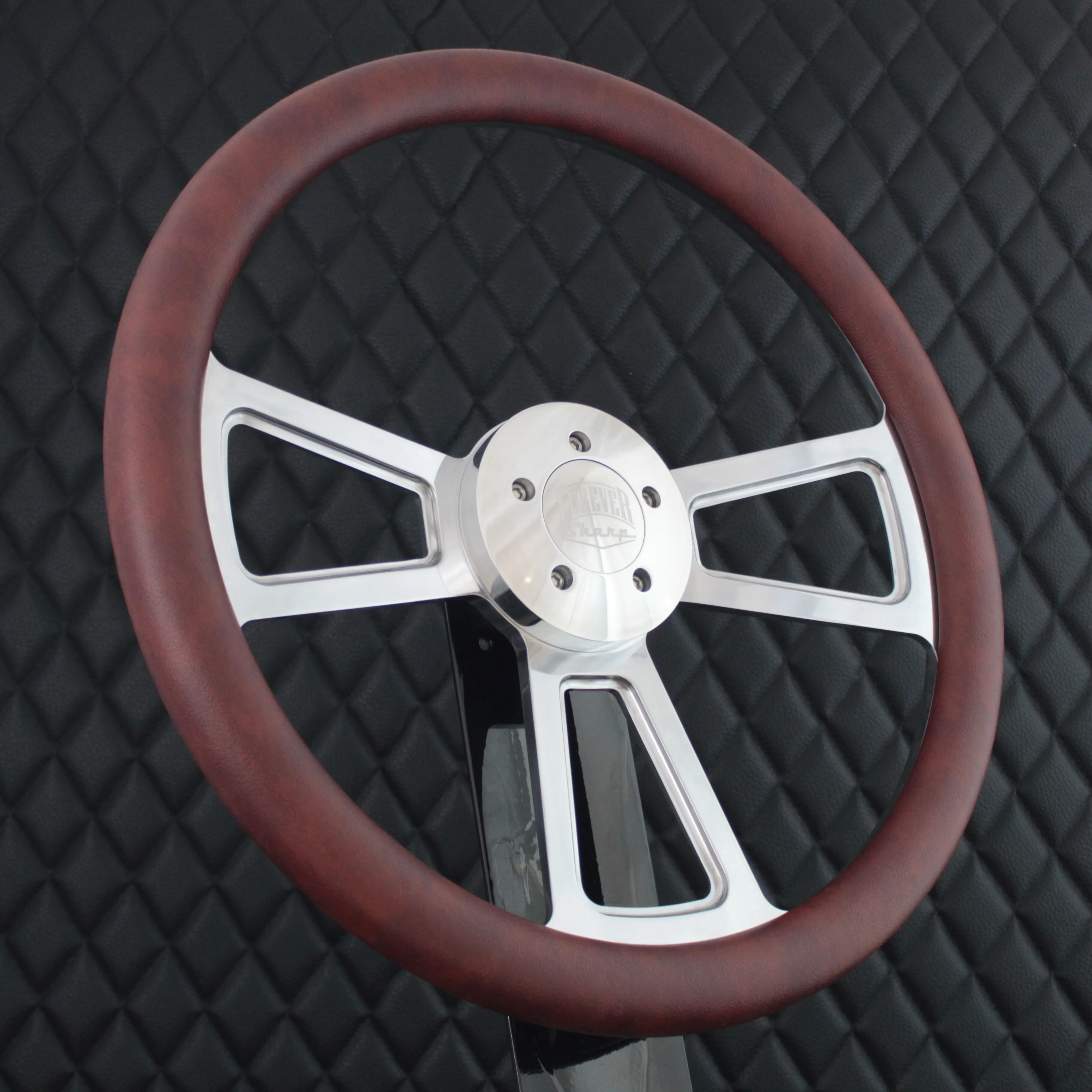 18" Polished Half Wrap Muscle Wheel- Vinyl - Thumbnail 58