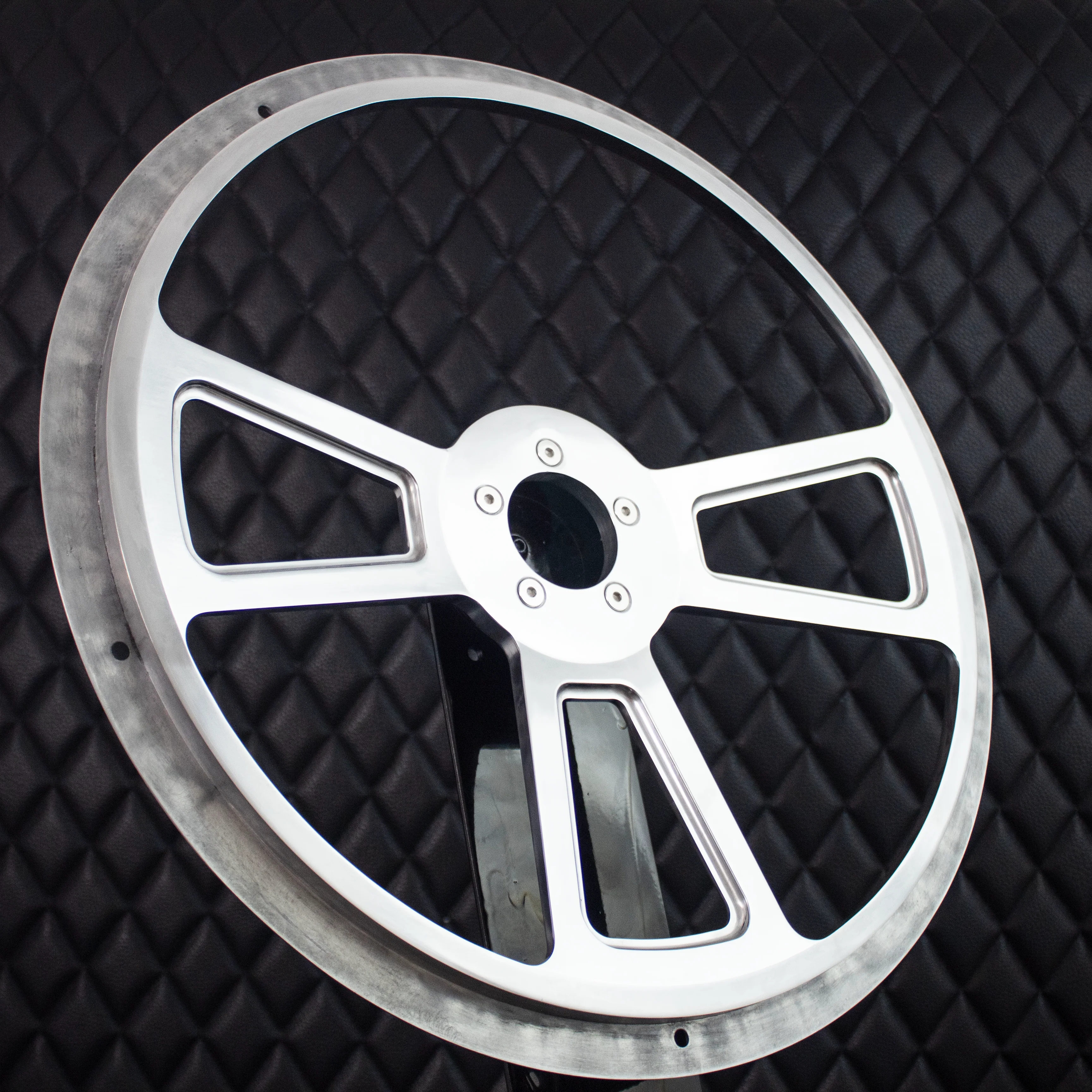 18" Polished Half Wrap Muscle Wheel- Vinyl - Thumbnail 73