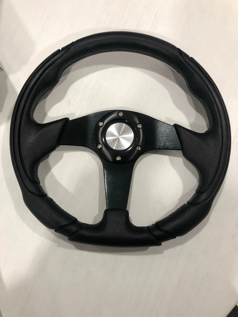 13" F838BLACK Black Polyurethane Performance Wheel - Thumbnail 2