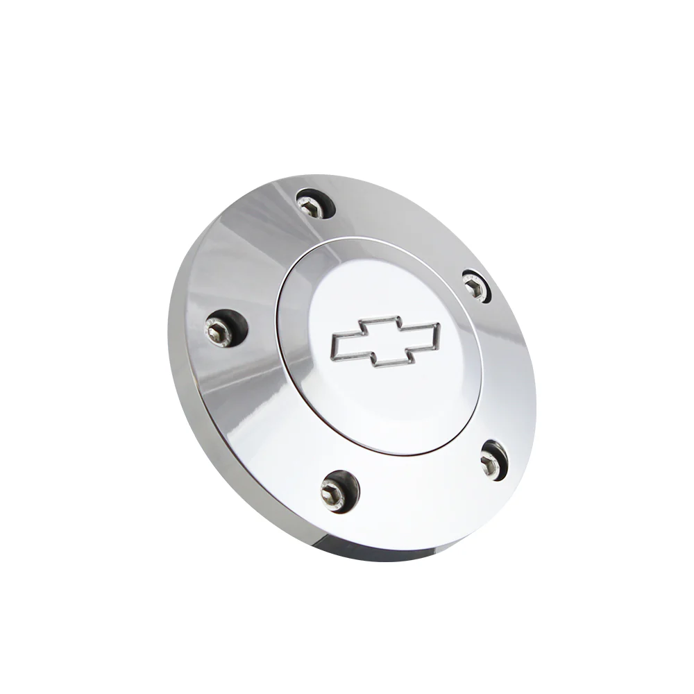 Polished Billet Chevy Horn Button