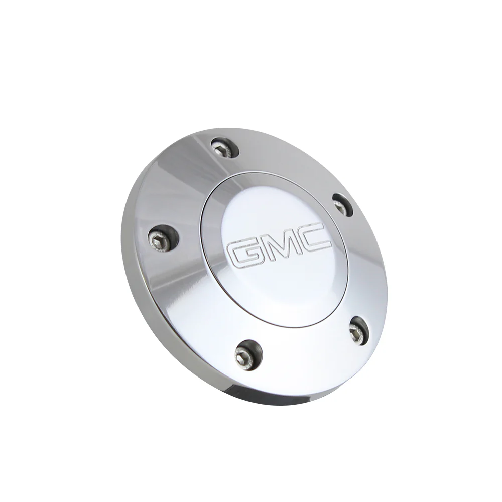 Polished Billet Modern GMC Horn Button