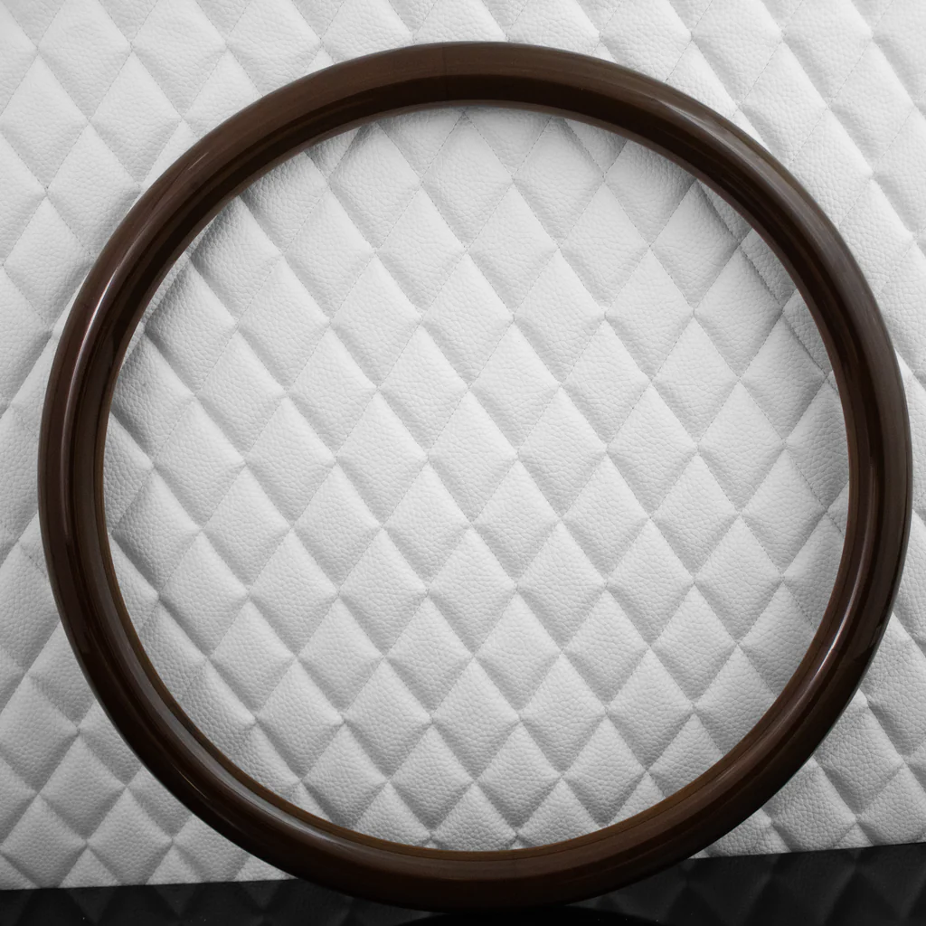 18" Dark Wood With Joints Half Wrap