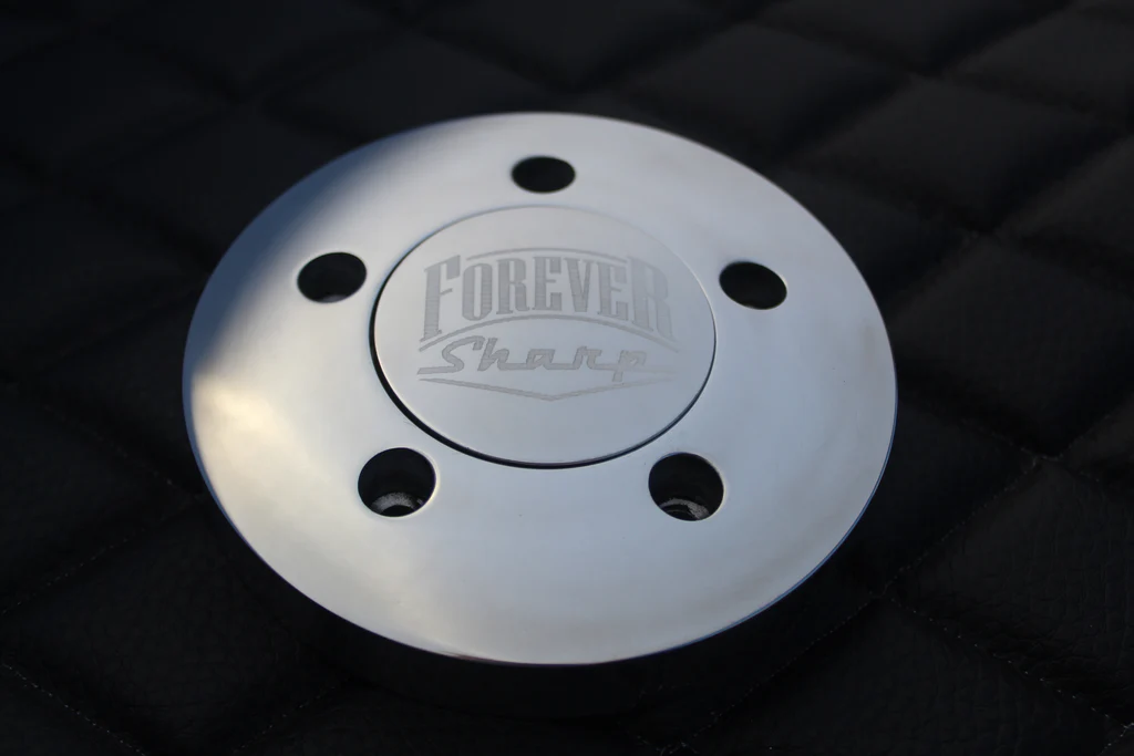 Polished Forever Sharp Big Rig Horn Button - Thumbnail 2
