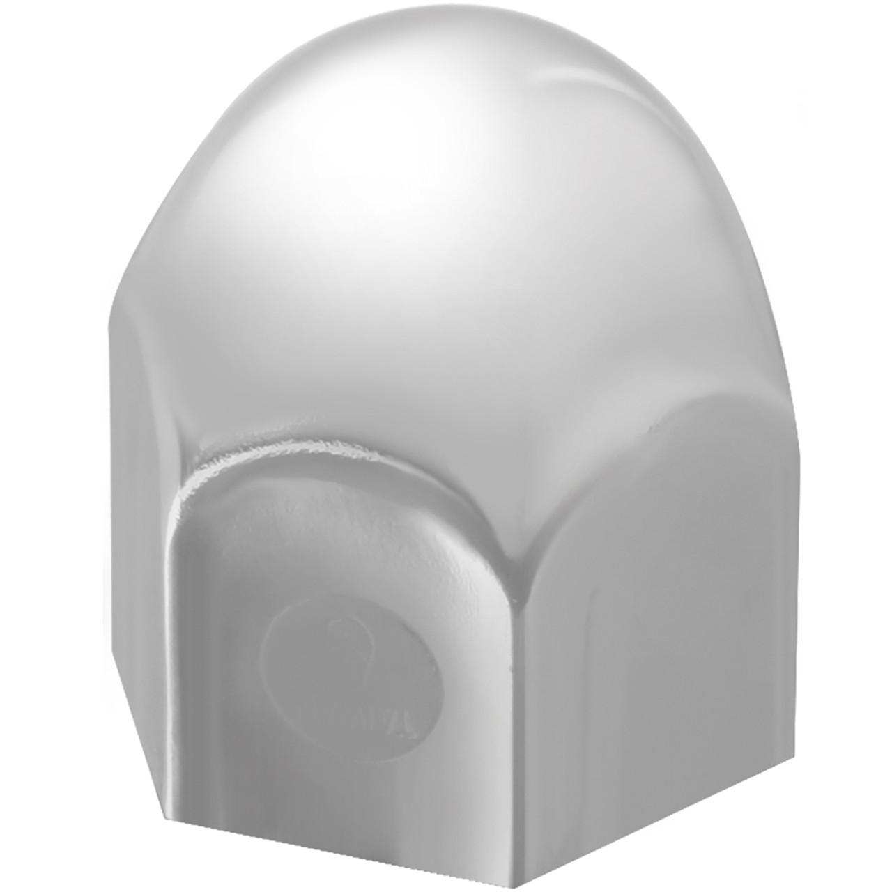 Standard Cr Steel Lug Nut Cvr w/o Flange 7/16" to 1" W