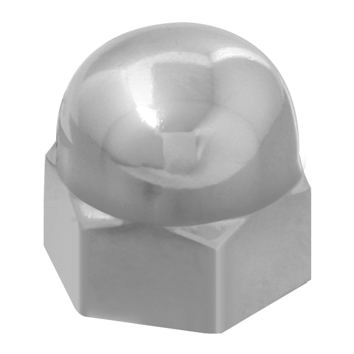 Acorn Zinc Die Cast Lug Nut Cover w/o Flange