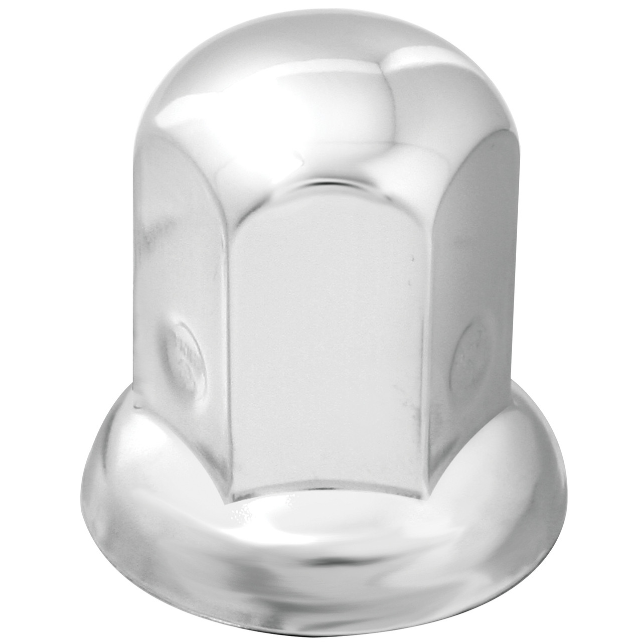 Standard Chrome Steel Lug Nut Cover with Flange