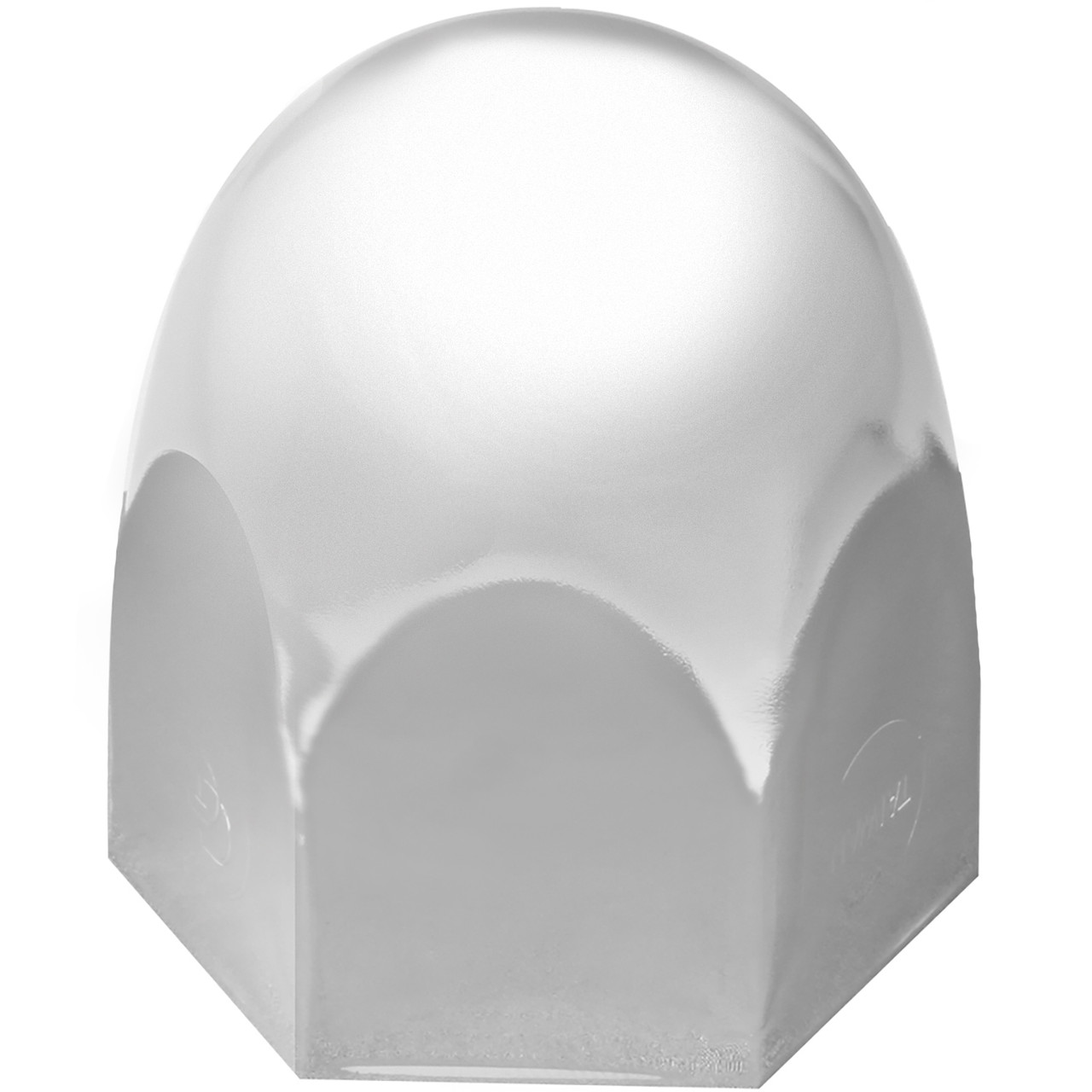 Standard Cr Steel Lug Nut Cvr w/o Flange for Special Fit