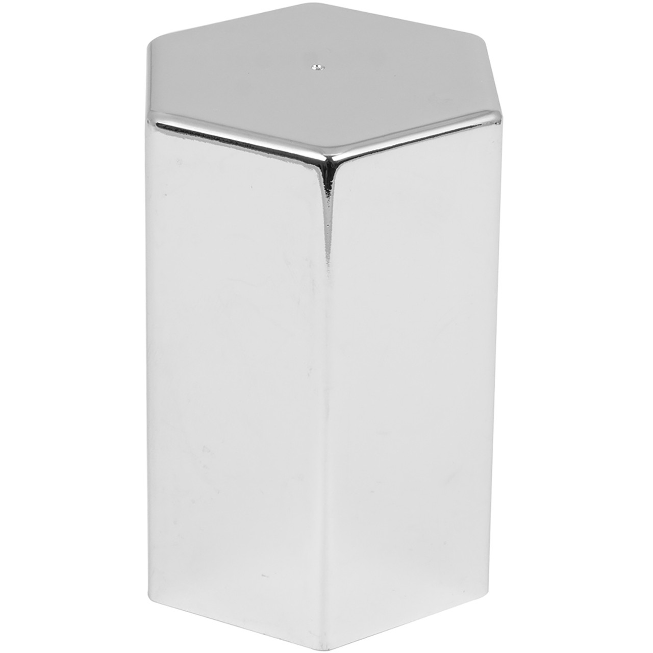 Hex Chrome Plastic Lug Nut Cover