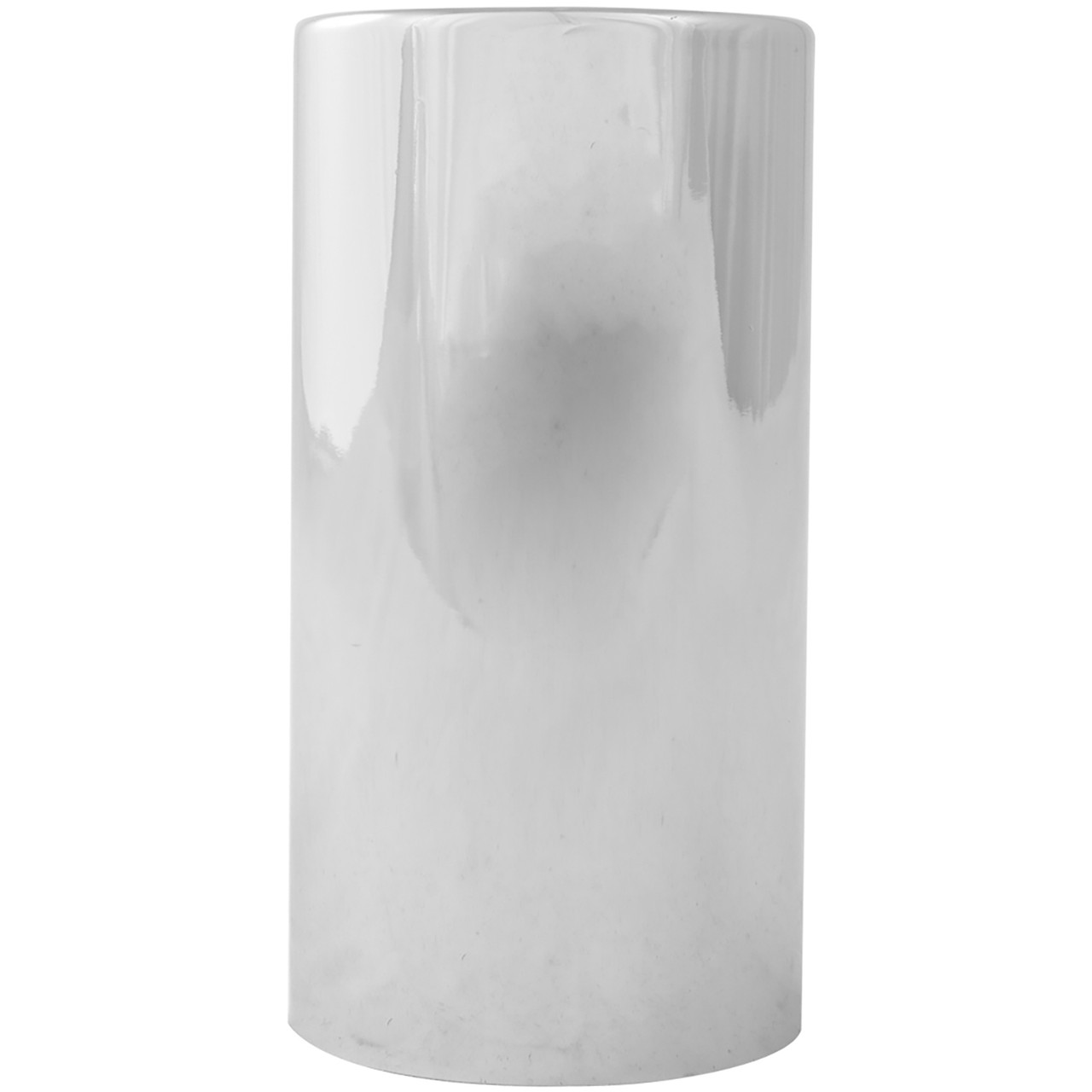 Cylinder Chrome Plastic Lug Nut Cover