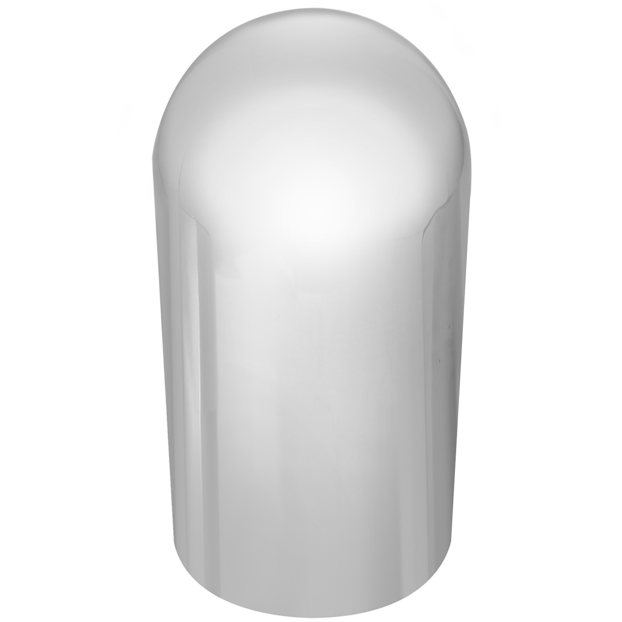 Full Moon Chrome Plastic Lug Nut Cover