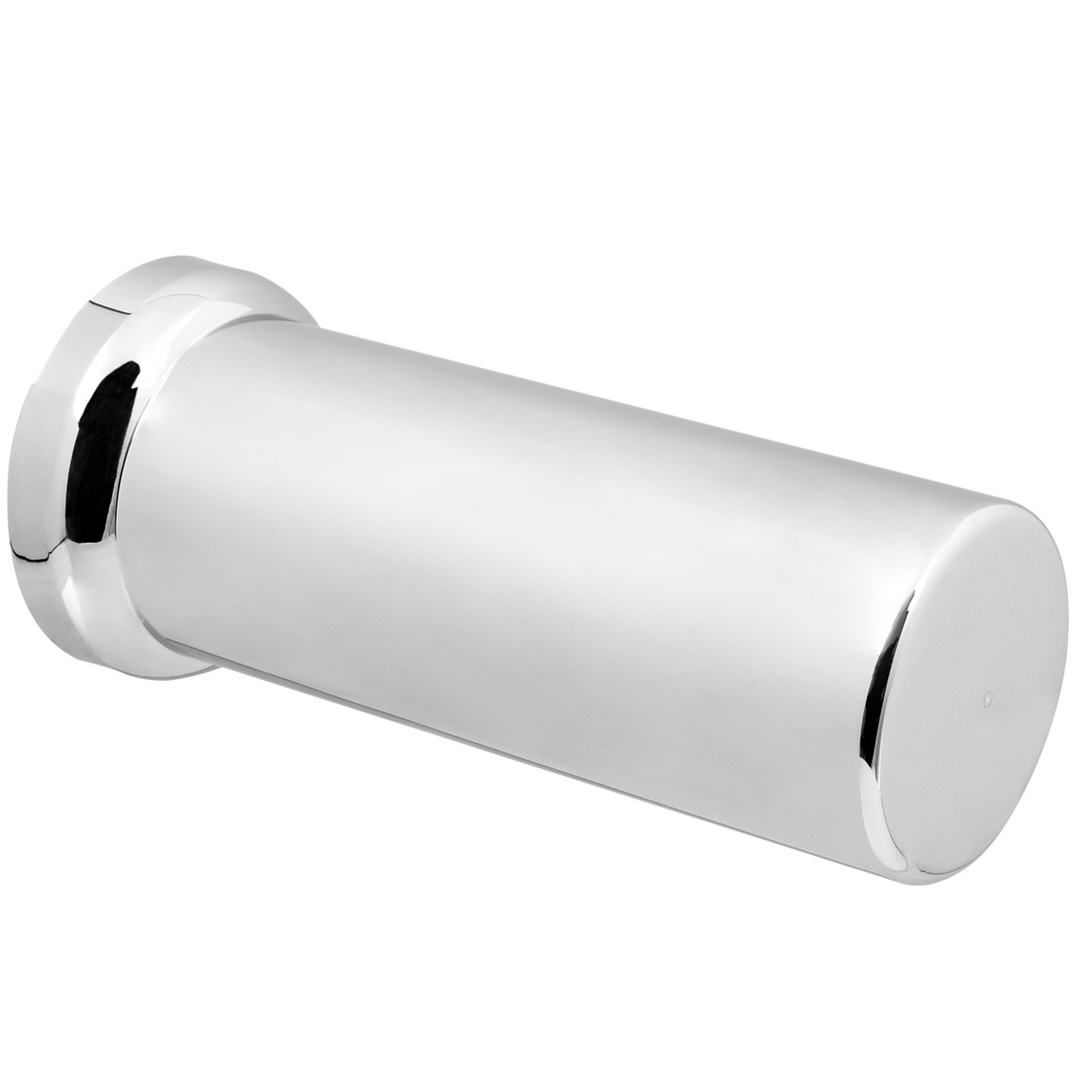 5"  Chrome Plastic 33mm Tube Lug Nut Cover With Flange