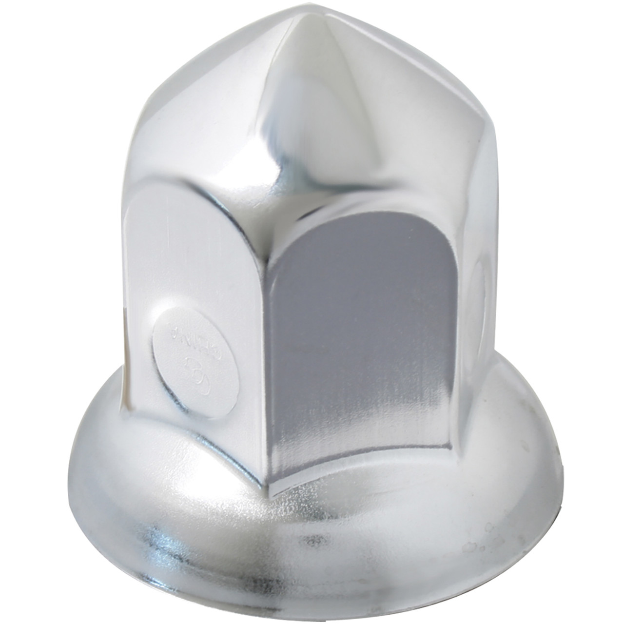 Cone Chrome Steel Lug Nut Cover with Flange