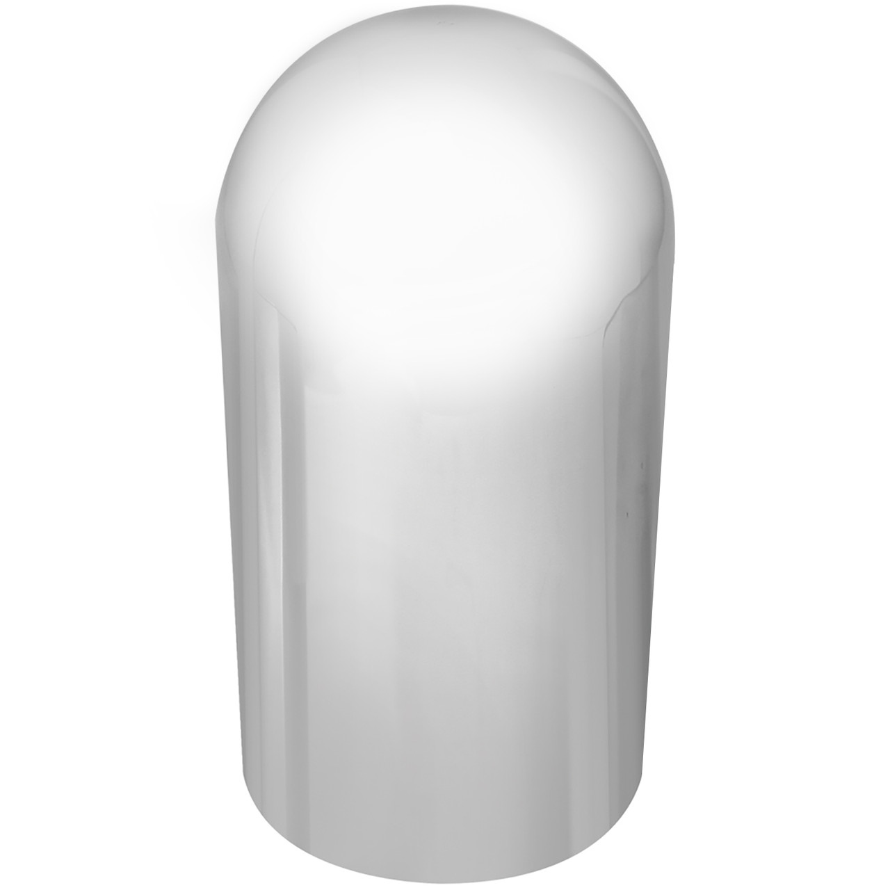 Full Moon Chrome Plastic Lug Nut Cover
