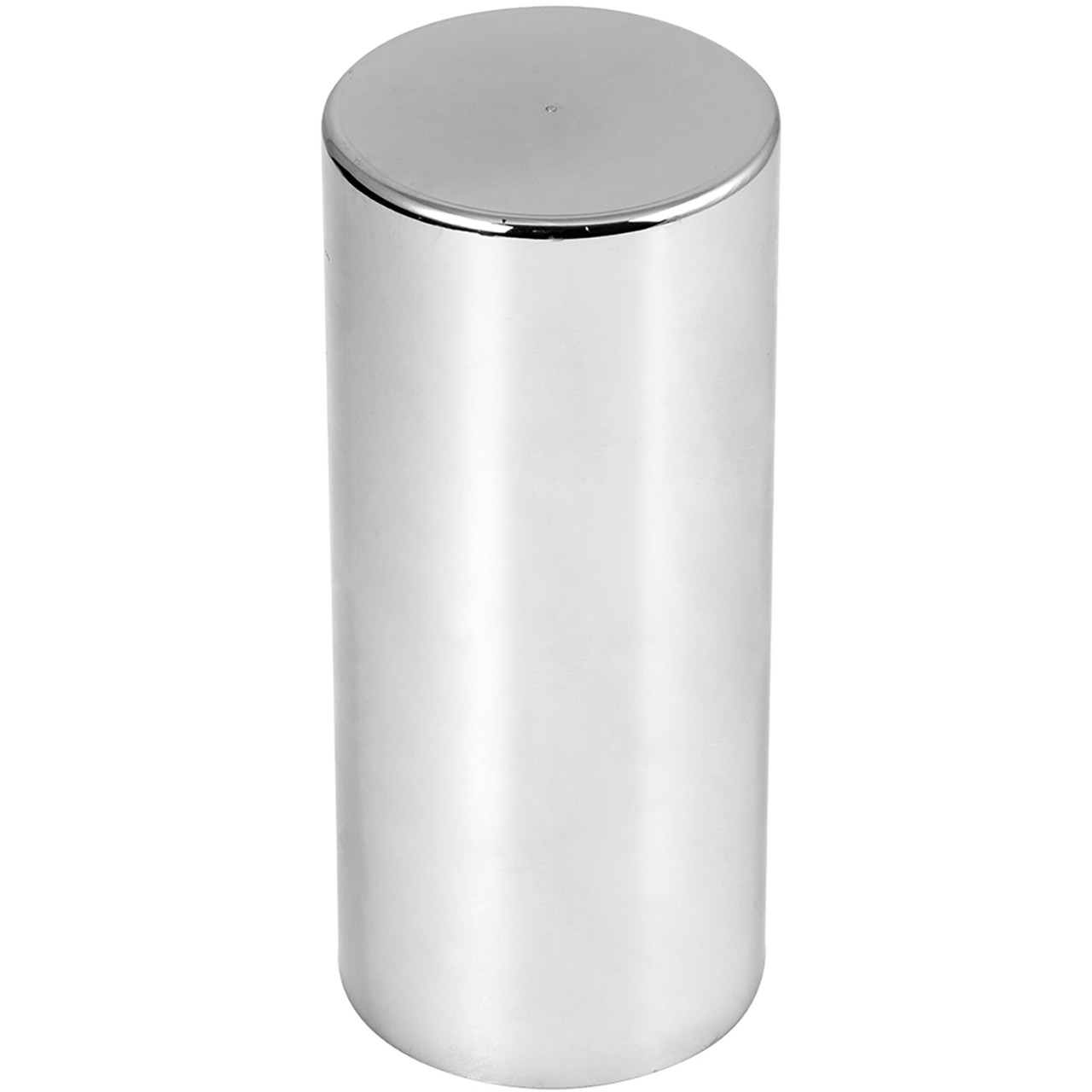 Cylinder Chrome Plastic Lug Nut Cover
