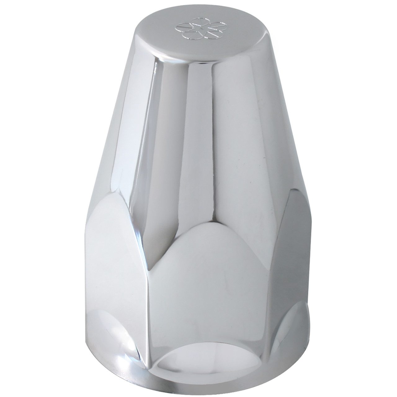 Classic Chrome Lug Nut Cover with Flange