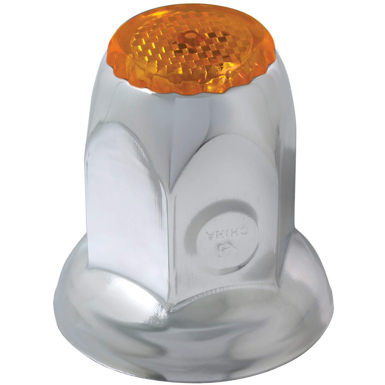 Classic Color Reflector Cr Steel Lug Nut Cvr with Flange