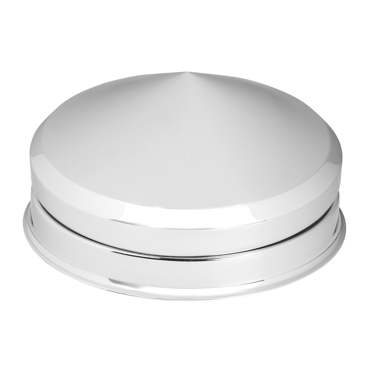 Three-Piece Front Axle Cover High Hat & Hub Cap