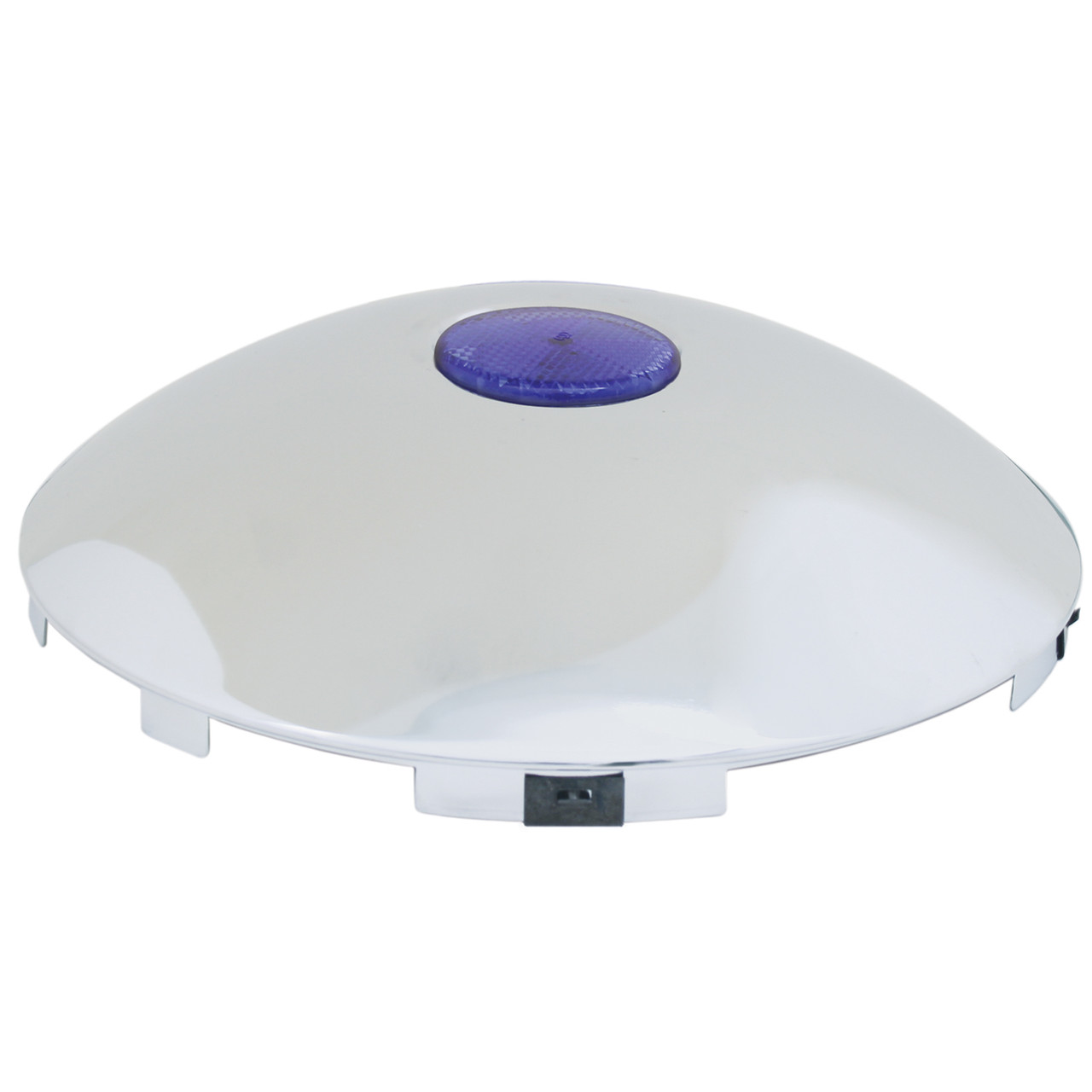 Universal Front Hub Cap w/ 2" Color Reflector