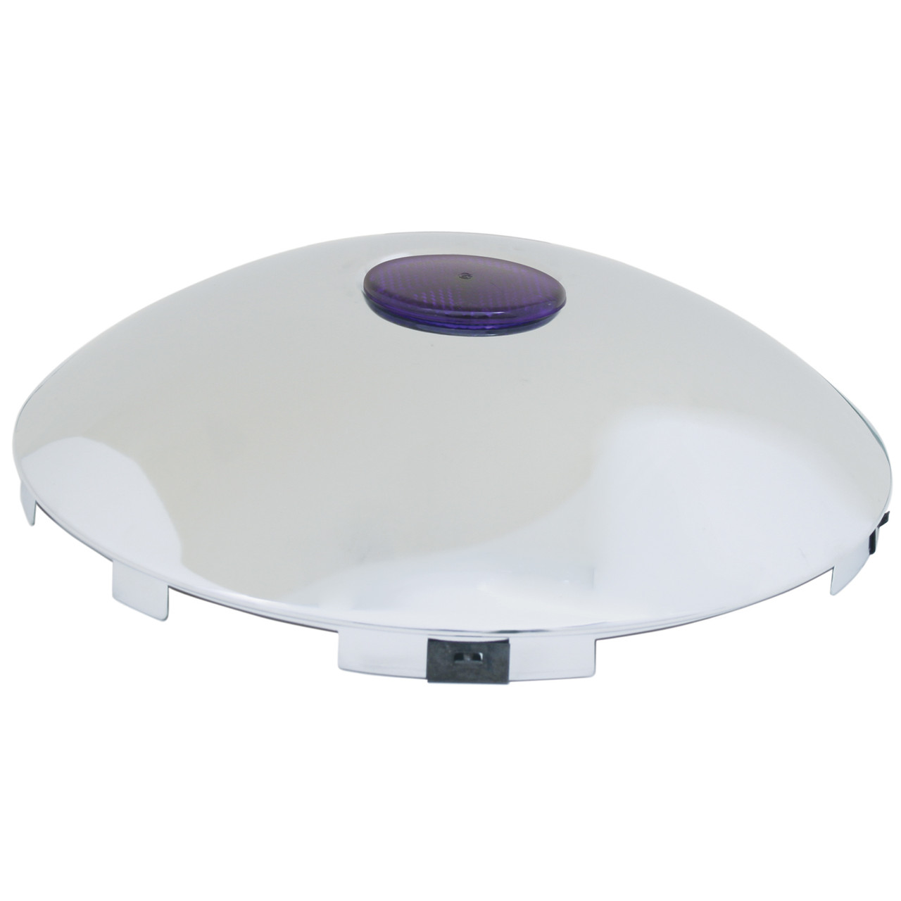 Universal Front Hub Cap w/ 2" Color Reflector