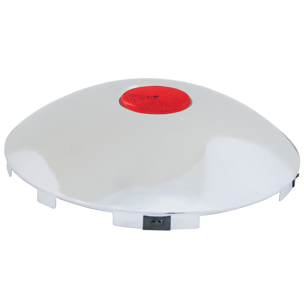 Universal Front Hub Cap w/ 2" Color Reflector