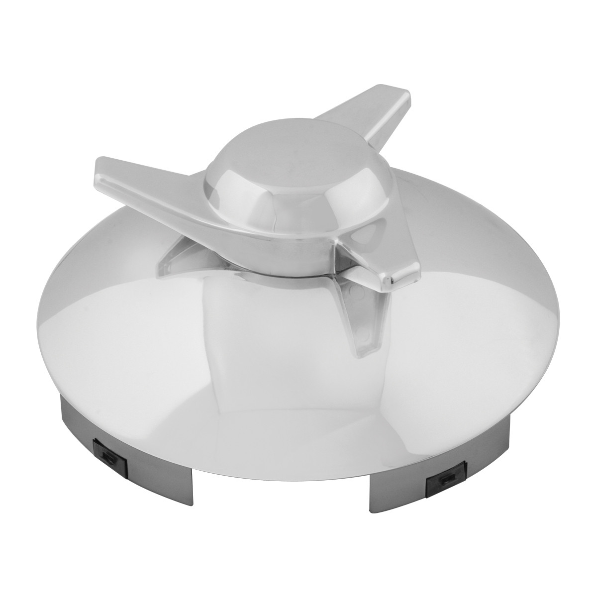 Universal Front Hub Cap w/ Wing Spinner