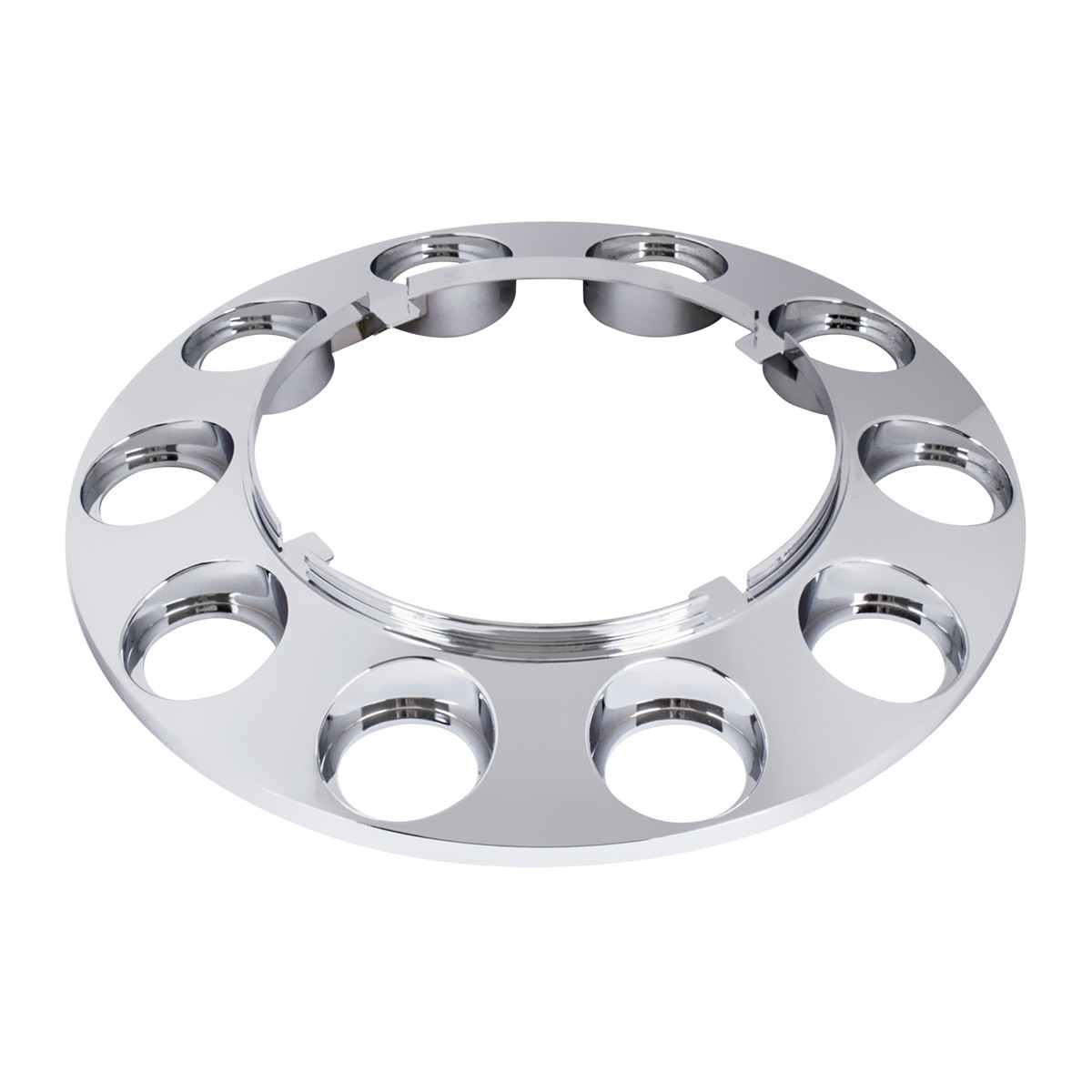 Chrome Plastic ABS Front Axle Cover High Hat