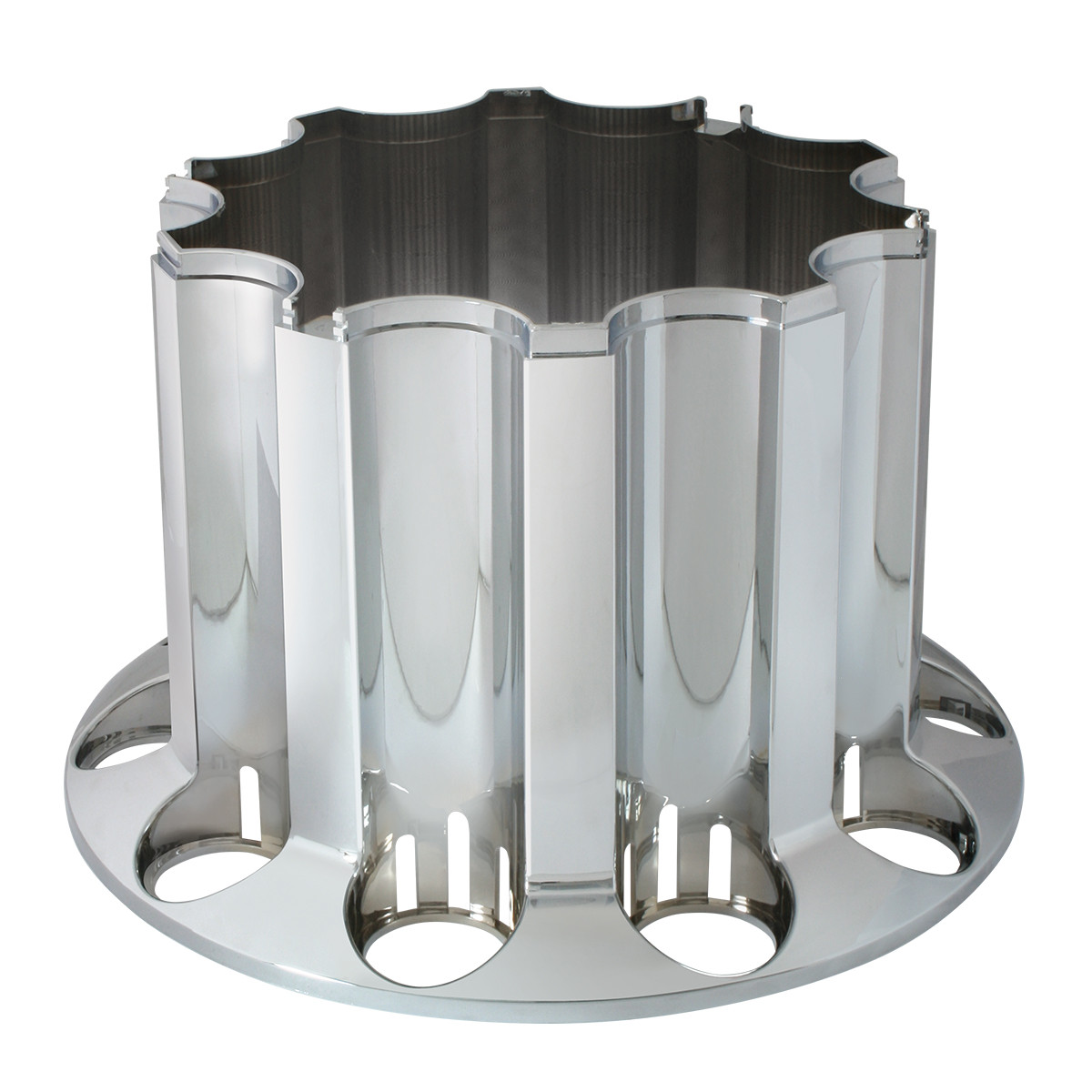 Cr Plastic Rear Axle Cover w/ Locking Tab High Hat