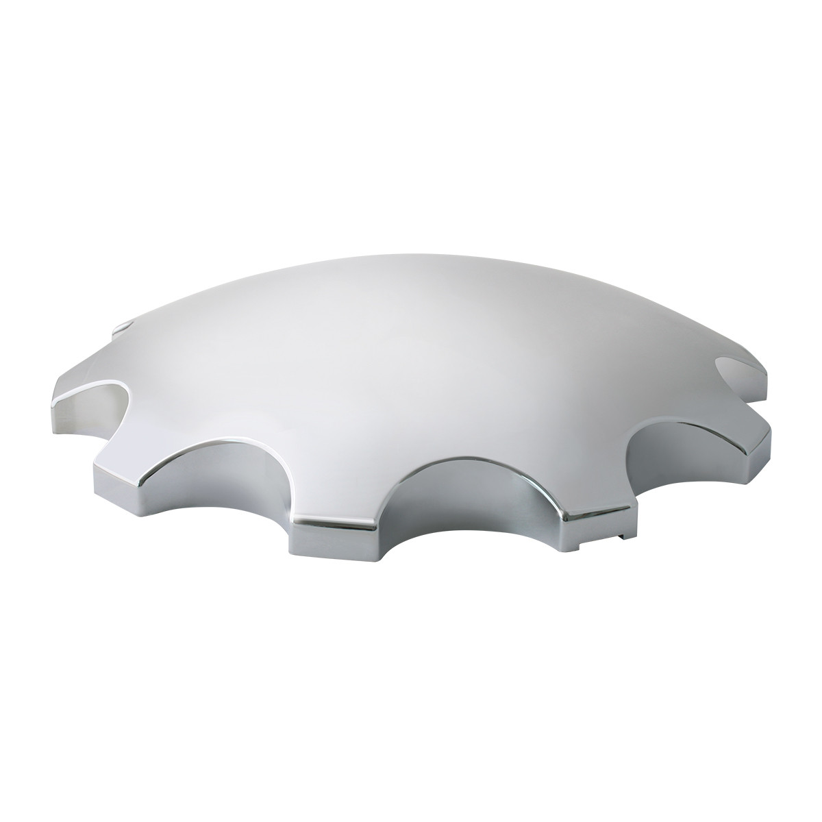 Chrome Plastic Front & Rear Axle Cover Hub Cap