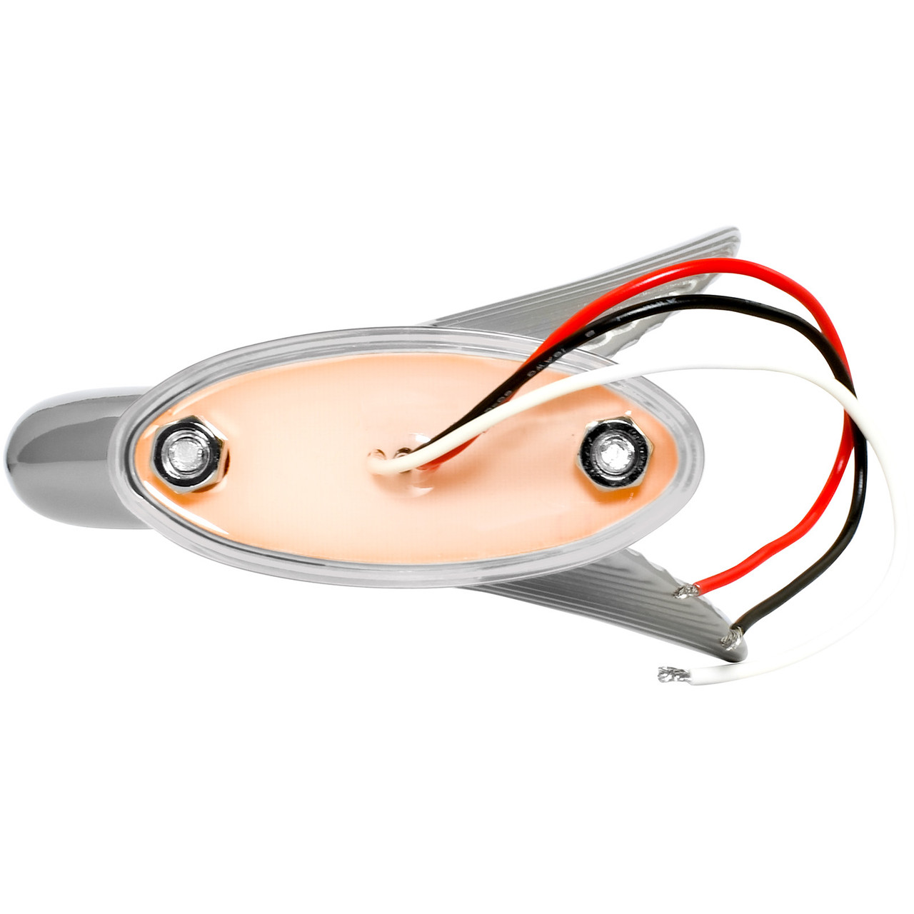 Swan Hood Ornament with LED Glow Base - Thumbnail 2