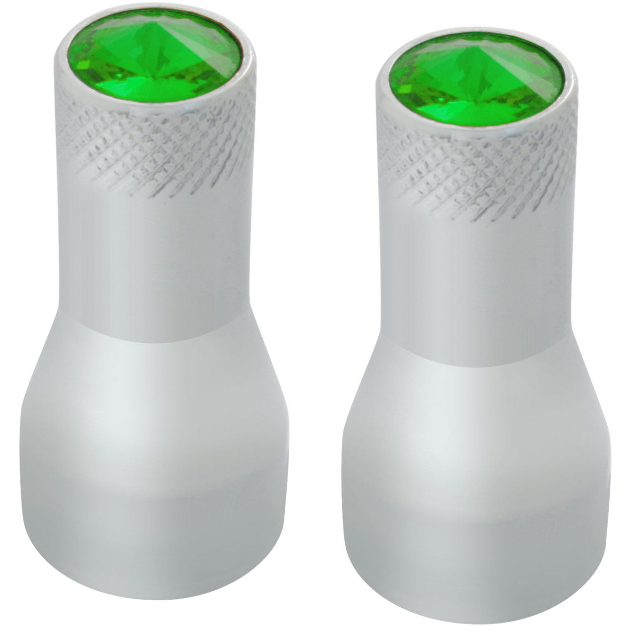 Aluminum Tire Valve Stem Cover w/ Crystal