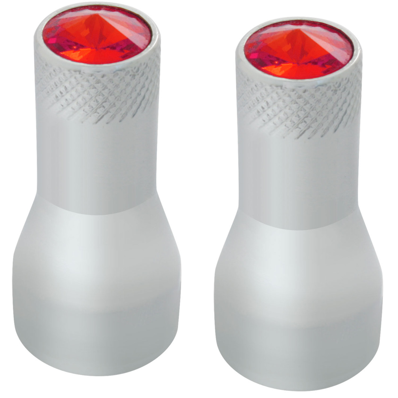 Aluminum Tire Valve Stem Cover w/ Crystal