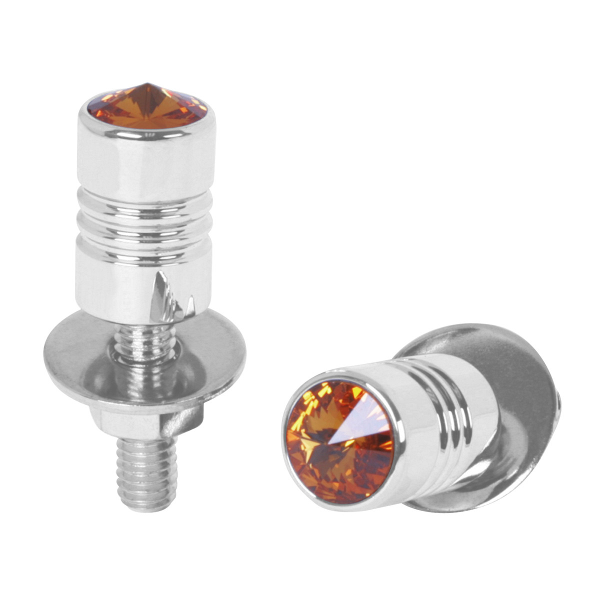 Aluminum Fastener Set with Crystal - Thumbnail 2