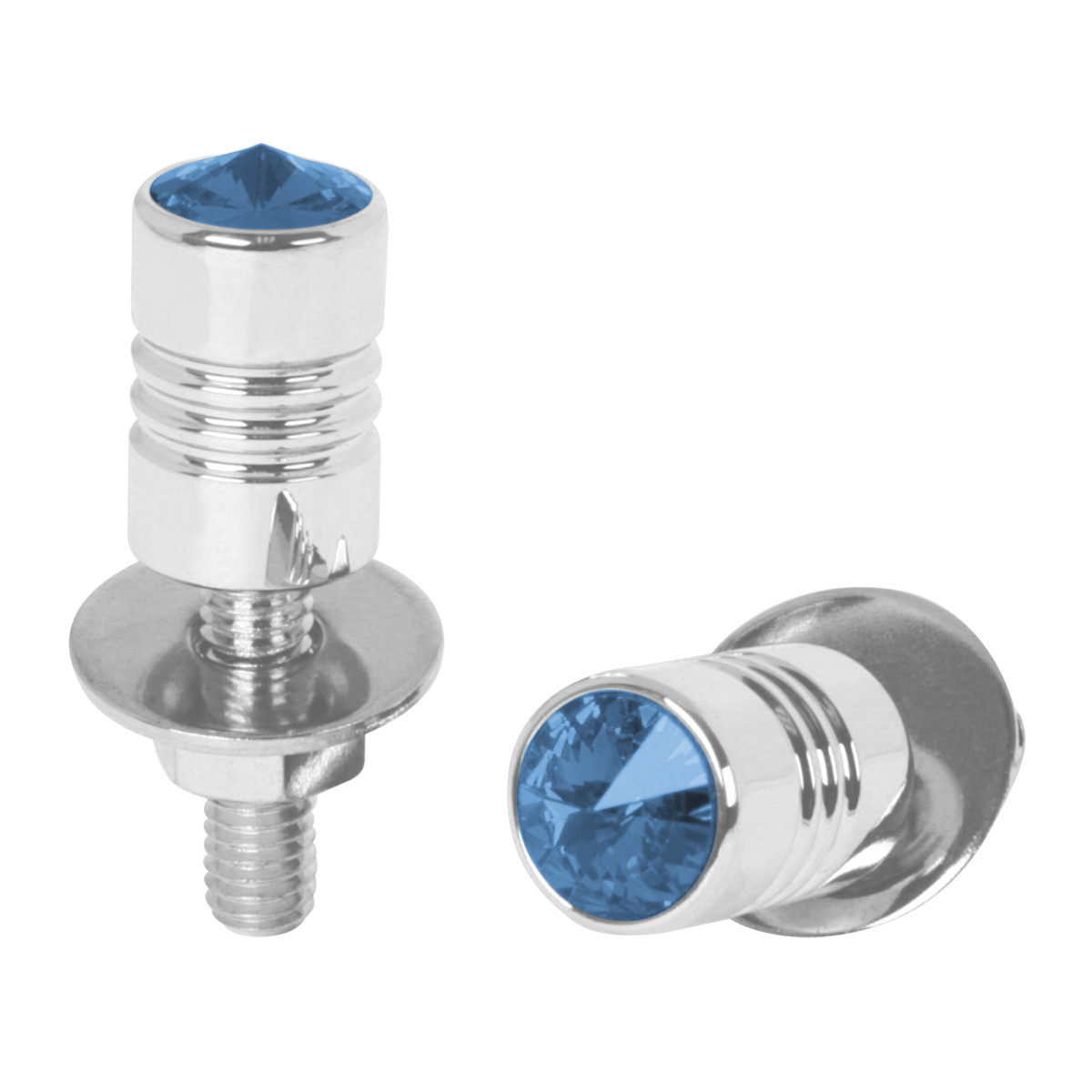 Aluminum Fastener Set with Crystal