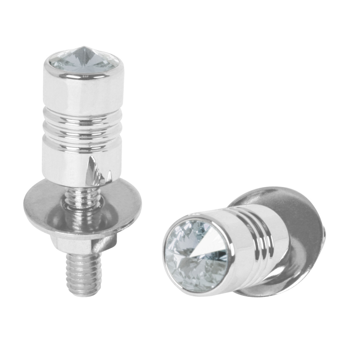Aluminum Fastener Set with Crystal - Thumbnail 2