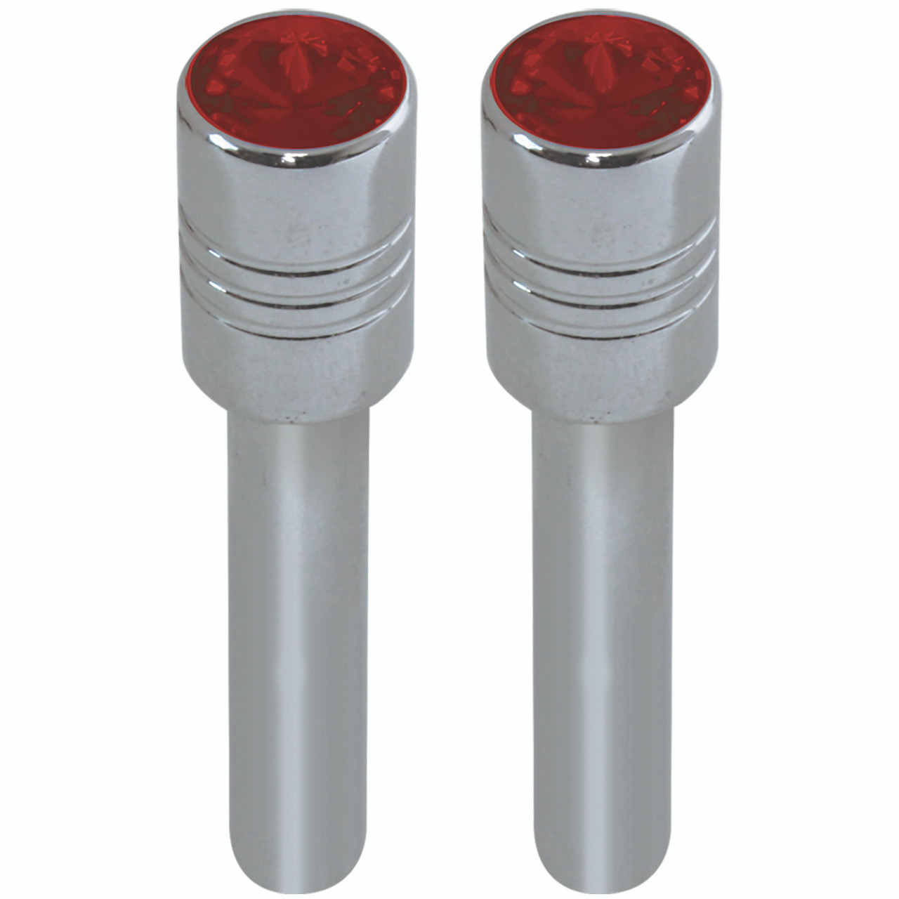 Door Lock Knobs with Color Crystal on Top