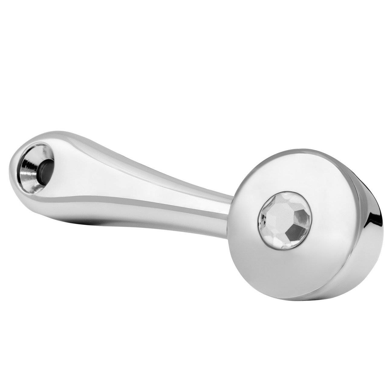 Chrome Window Crank with Color Jewel