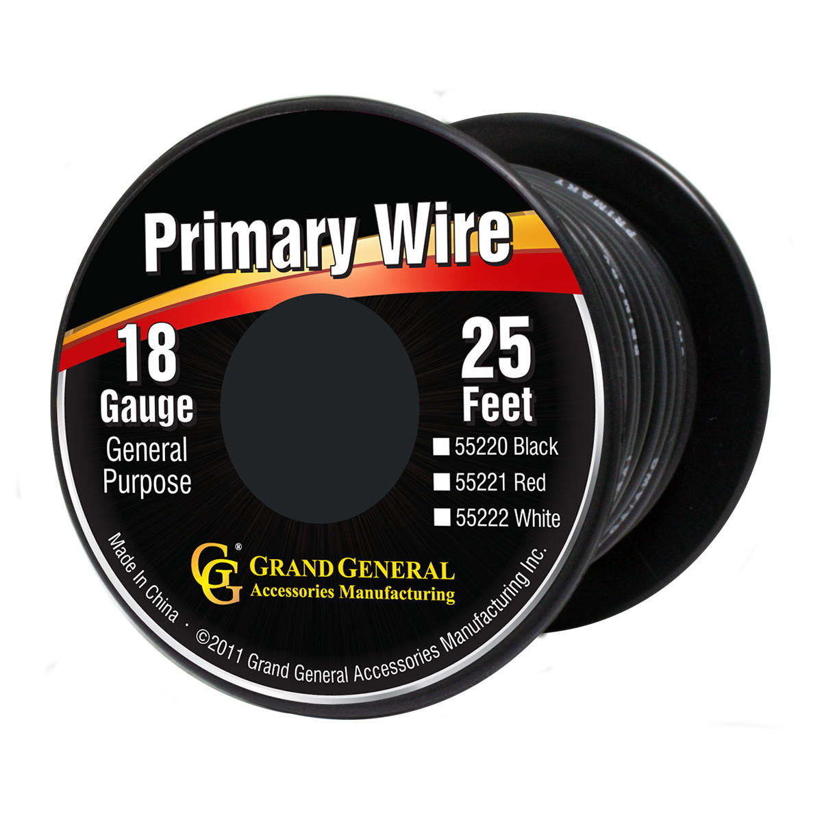 25 Feet Primary Wire Roll with Spool